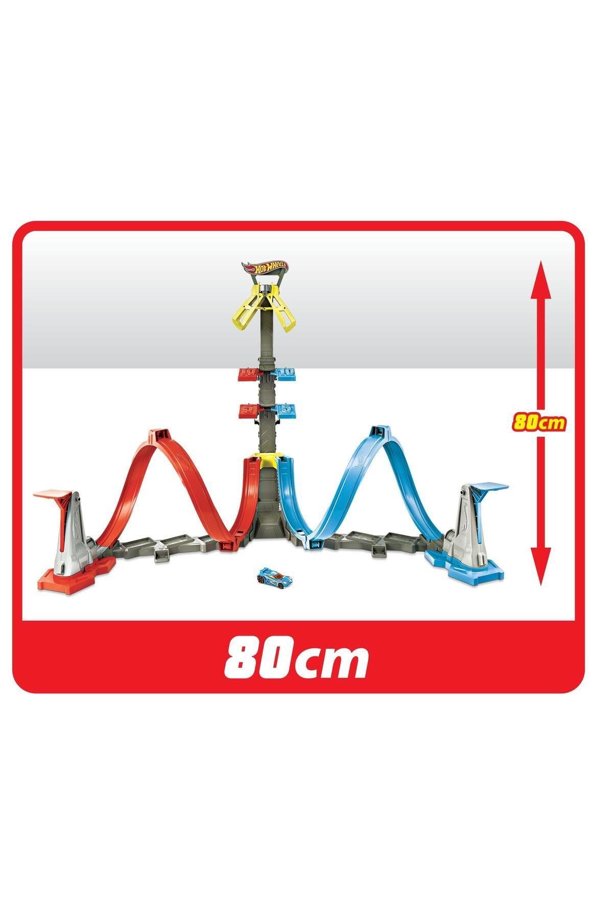 Dikey Uçuş Heyecan Yarış Seti Grw39-Araba Garaj ve Setleri
