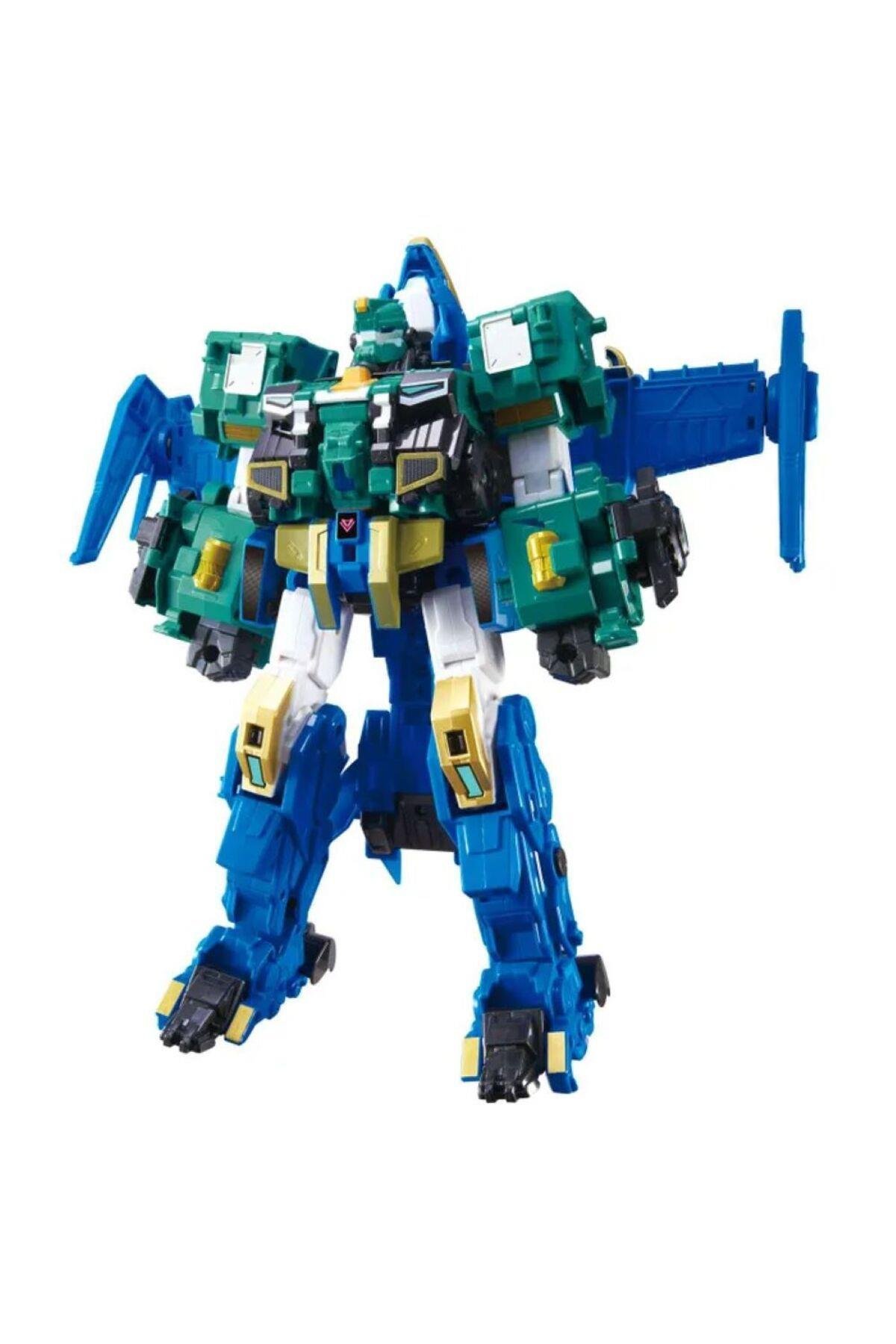 DİNOSTER STEGO BLAST WİNG 35 CM DÖNÜŞEN ROBOT-Karakter Figürleri
