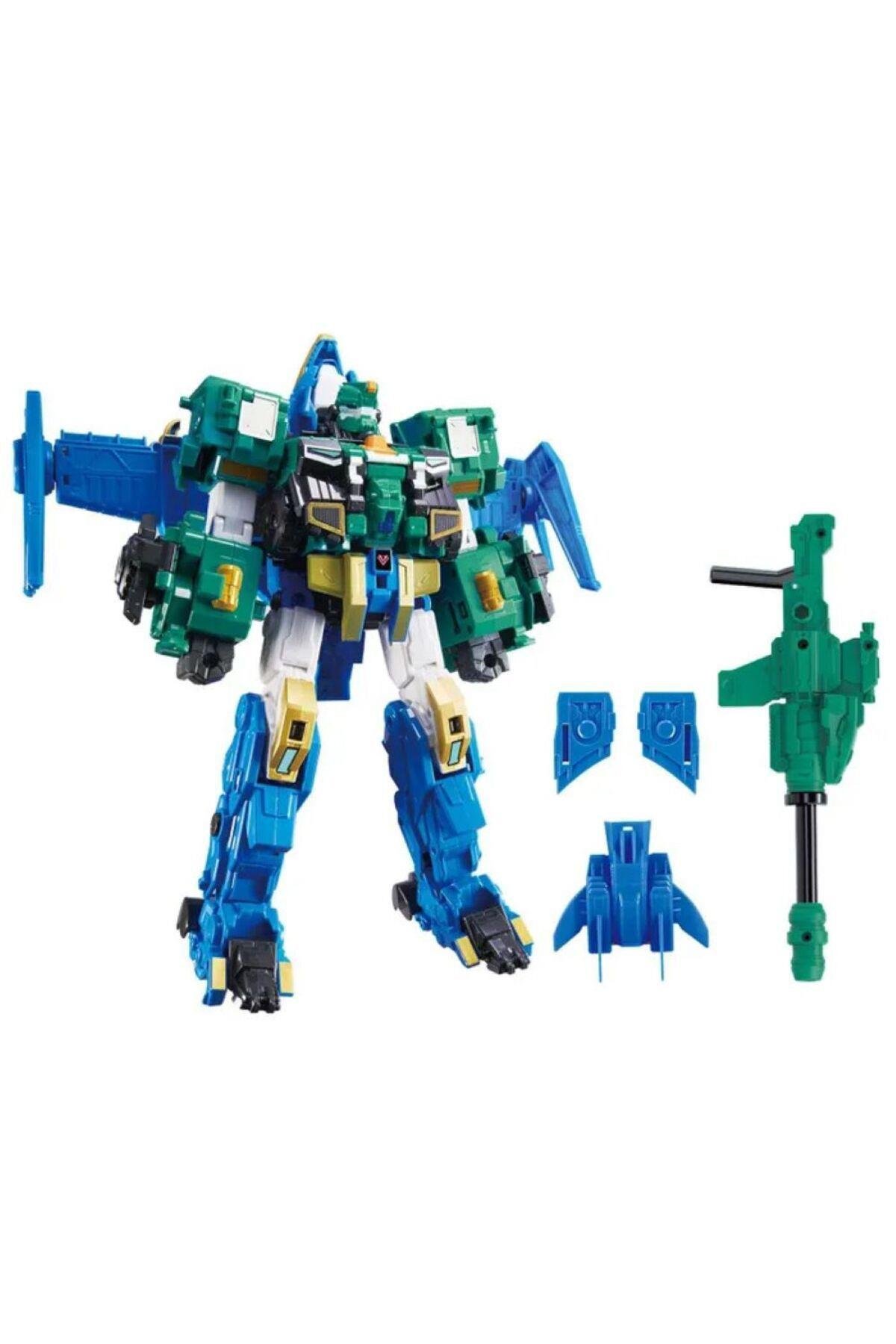DİNOSTER STEGO BLAST WİNG 35 CM DÖNÜŞEN ROBOT-Karakter Figürleri