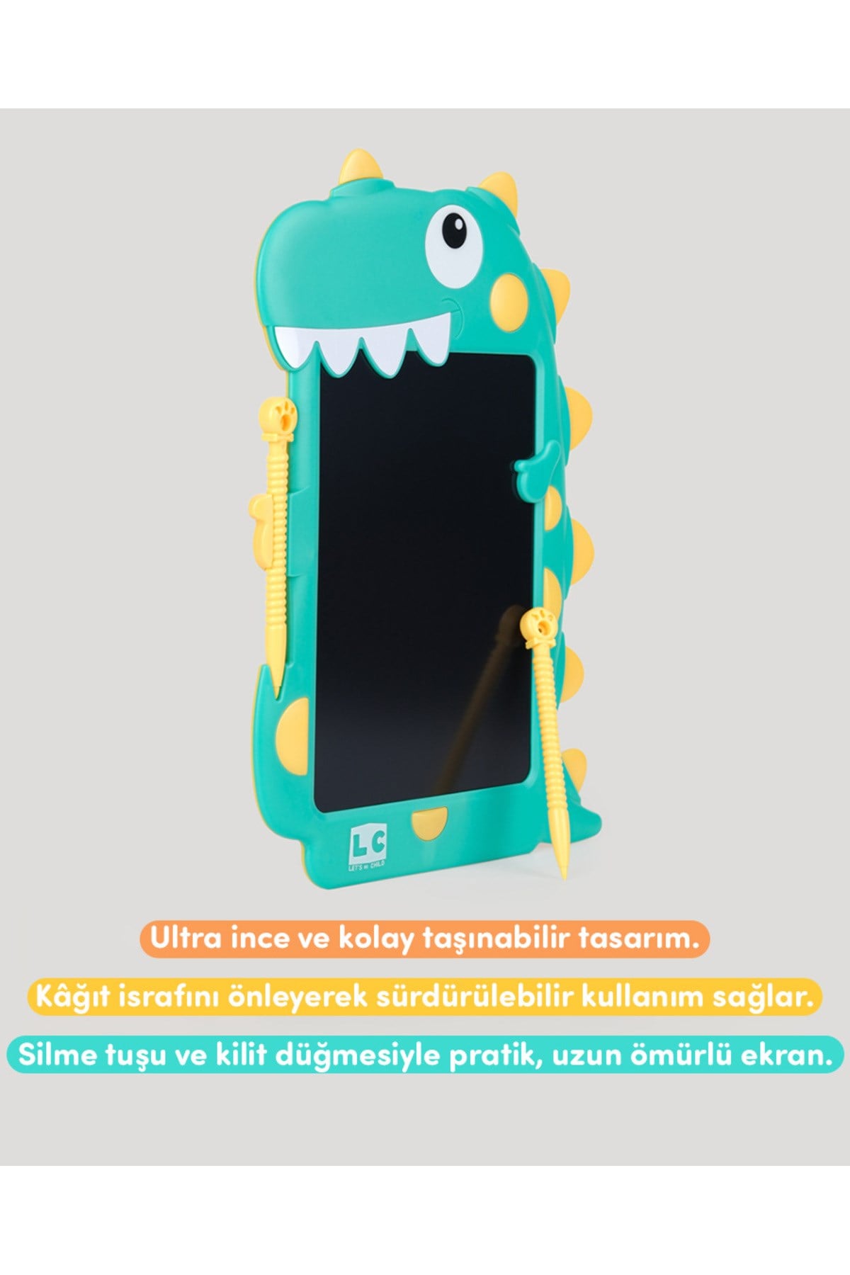 Dinozor Çizim Tableti 8,5 Inc-Eğitici Oyuncaklar