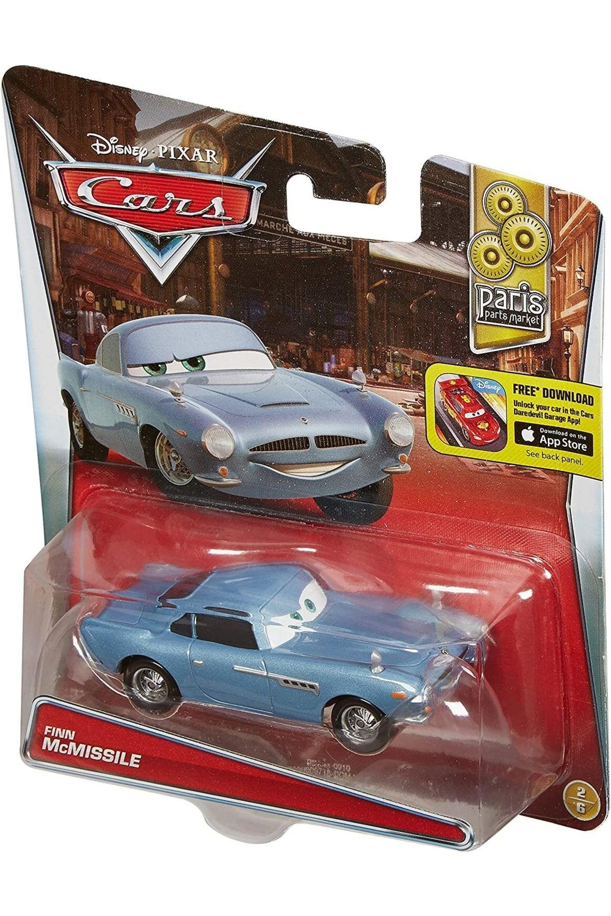 DİSNEY CARS Tekli Karakter Araçlar - Dkg4 - Fınn Mcmıssıle-Oyuncak Arabalar ve Kamyonlar