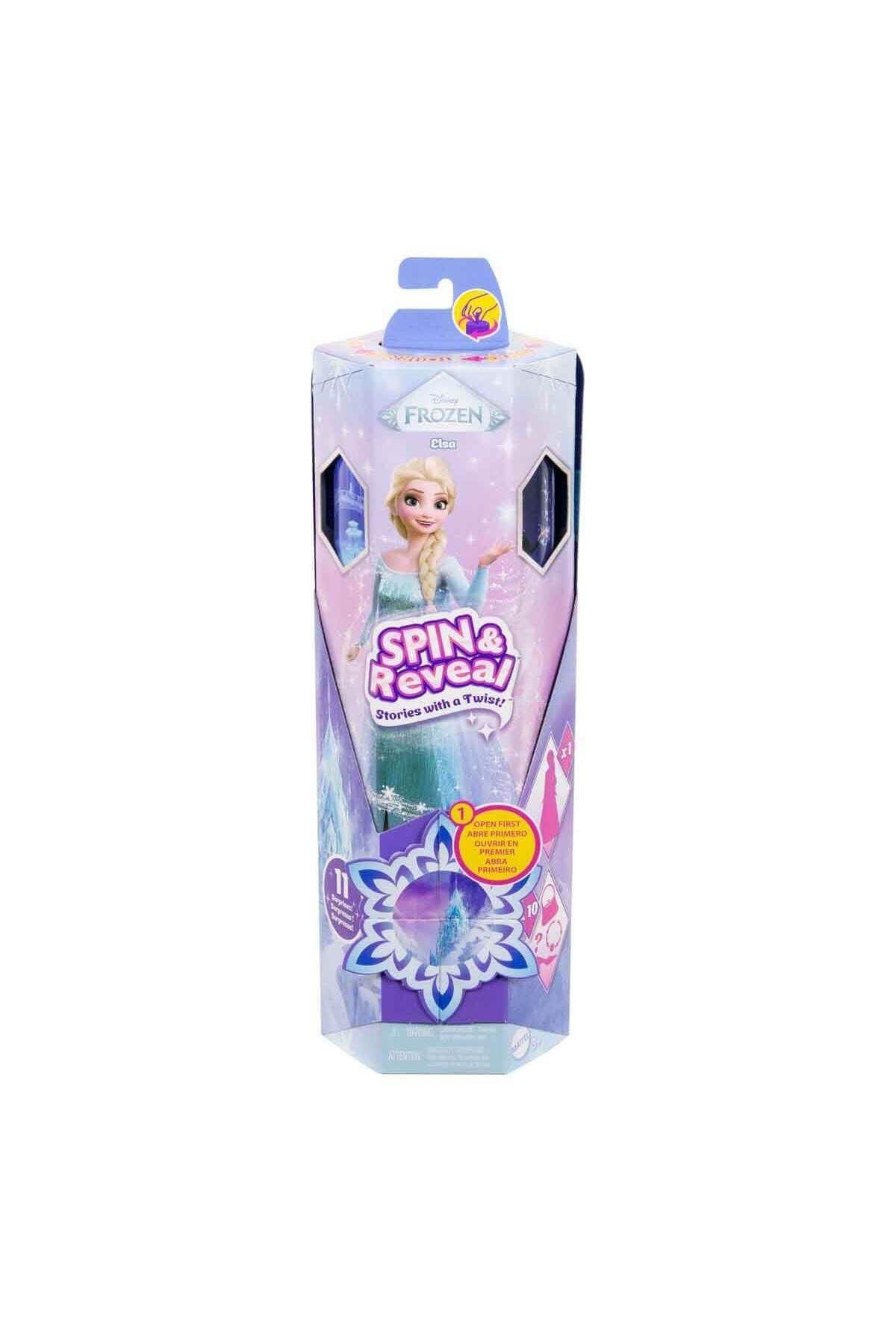 Disney Karlar Ülkesi Eğlenceli Sürprizler Elsa Bebek JBG59-Oyuncak Bebekler