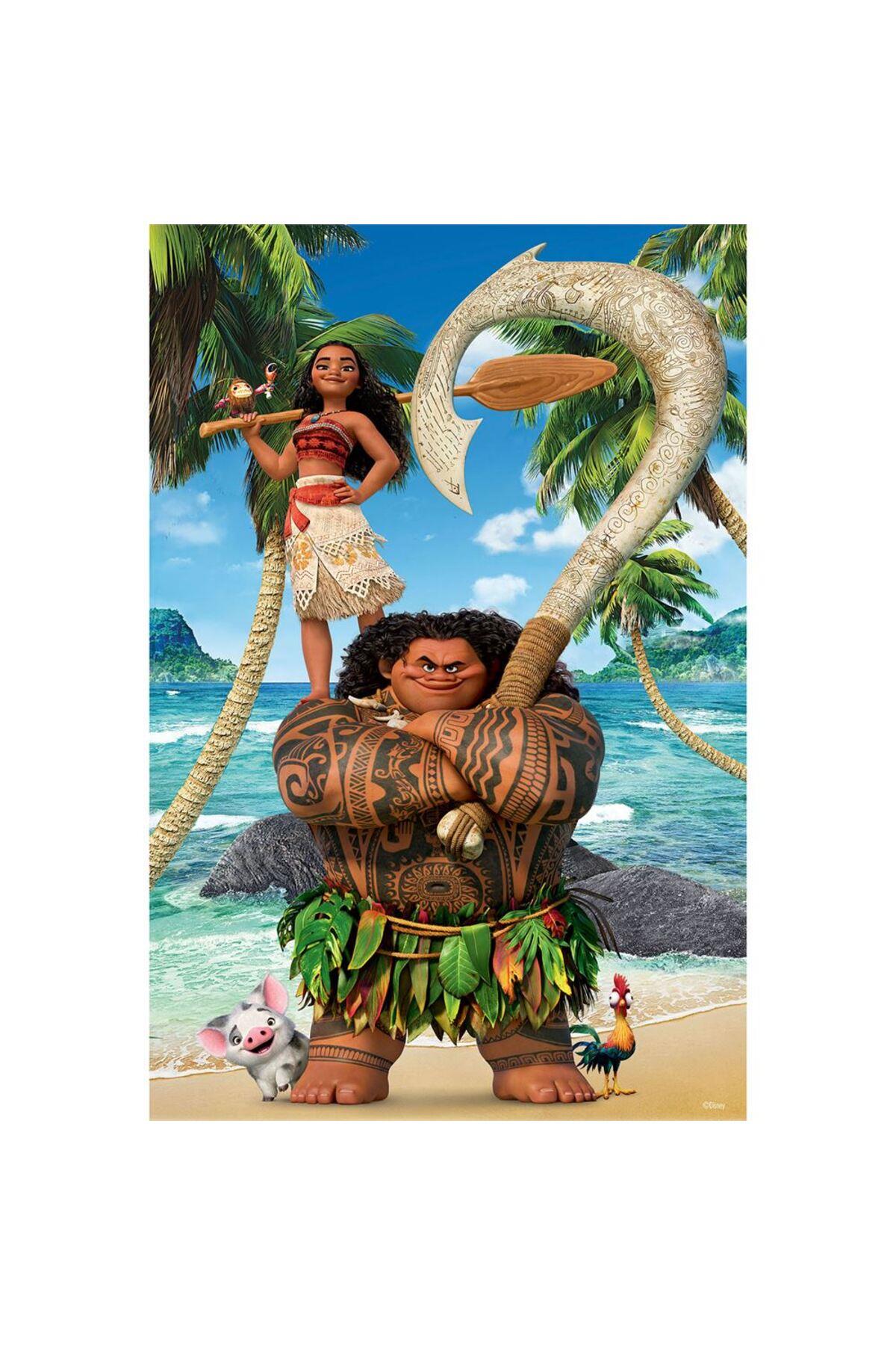 Disney Moana İkili Puzzle 200 Parça 10253-Eğitici Oyuncak