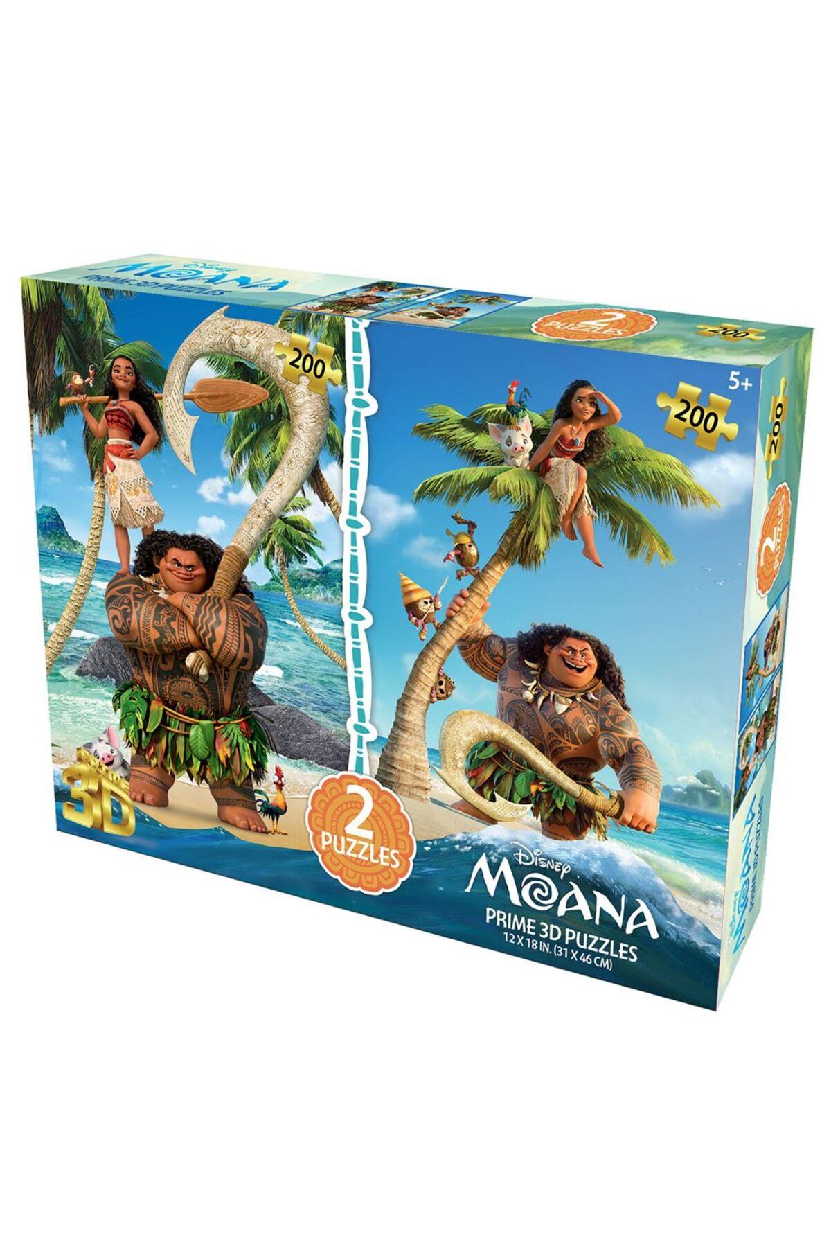 Disney Moana İkili Puzzle 200 Parça 10253-Eğitici Oyuncak