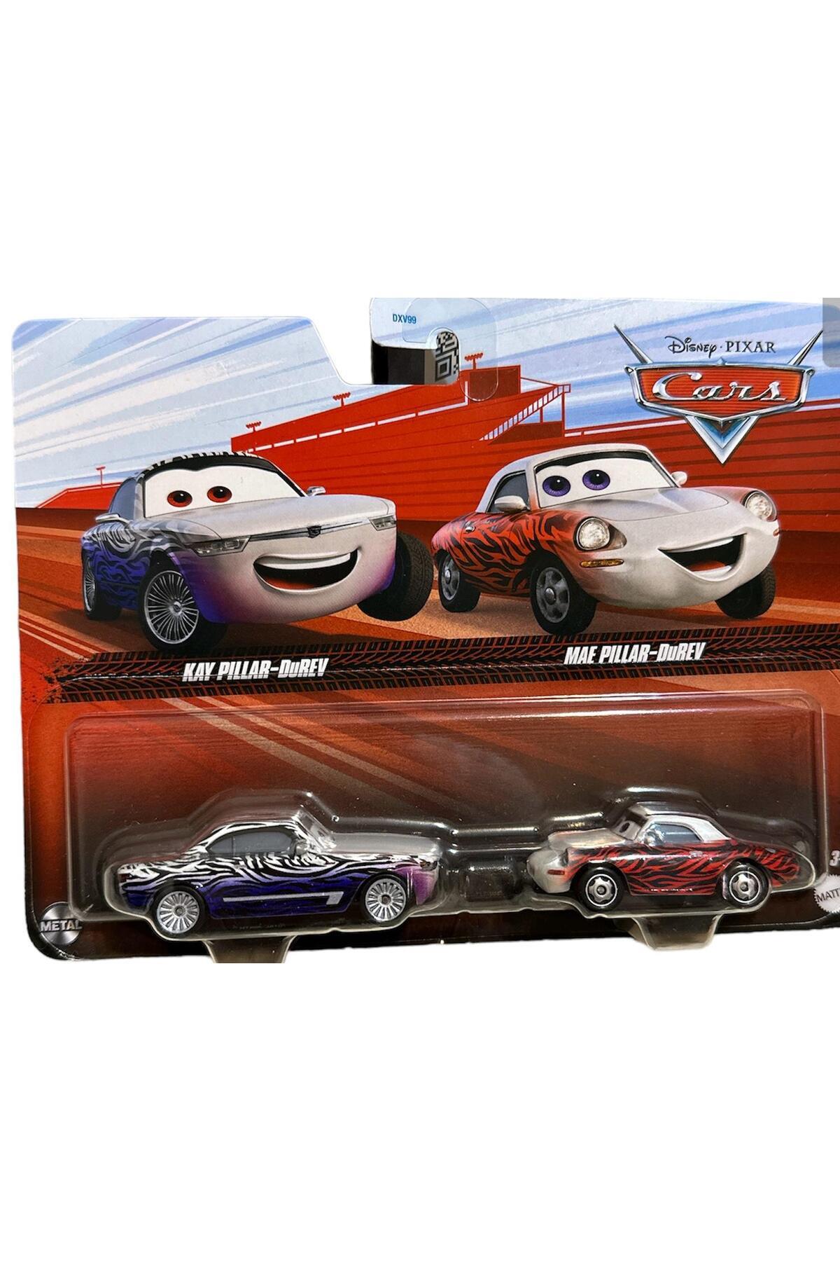Disney Pixar Cars 2'li Kay&Mae Pıllar Dxv99 Htx05 Lisanslı Ürün-Oyuncak Arabalar ve Kamyonlar