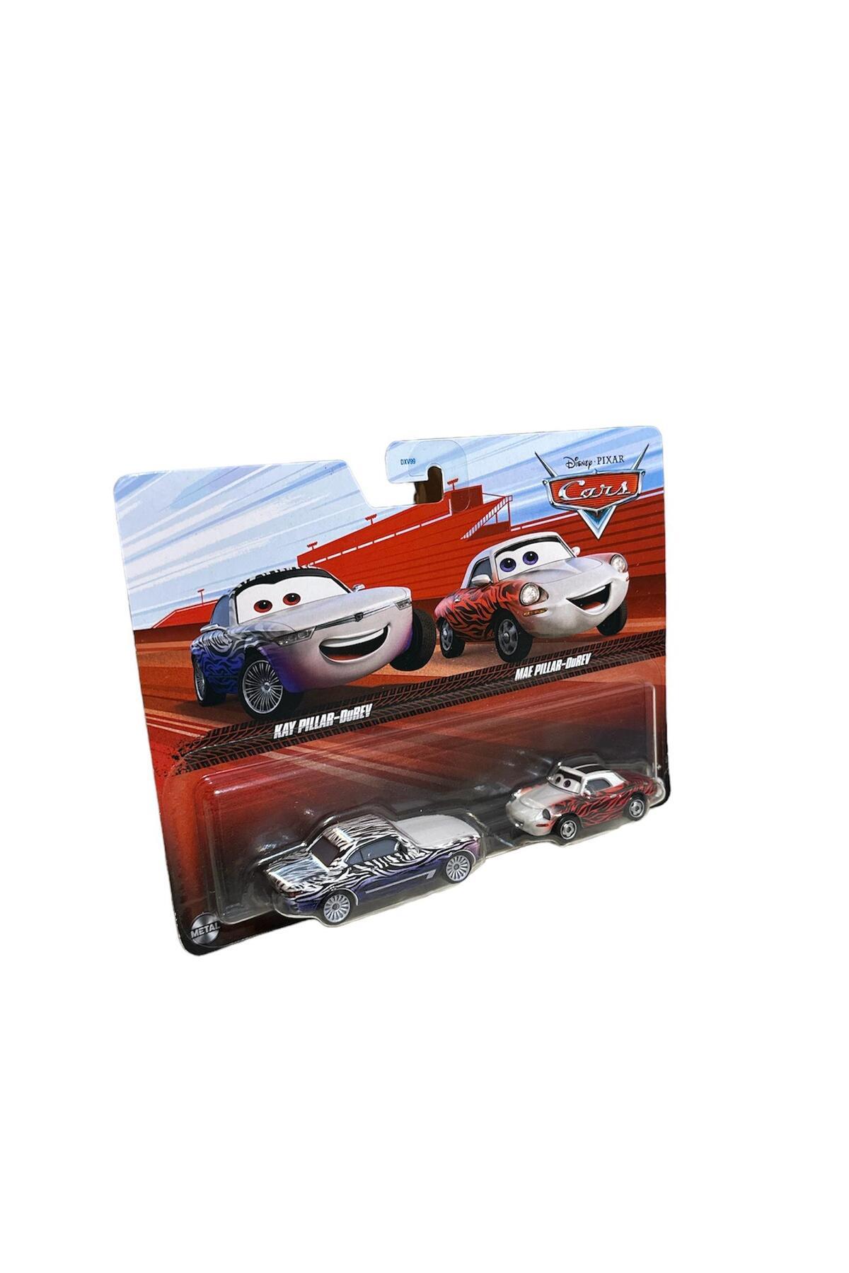 Disney Pixar Cars 2'li Kay&Mae Pıllar Dxv99 Htx05 Lisanslı Ürün-Oyuncak Arabalar ve Kamyonlar
