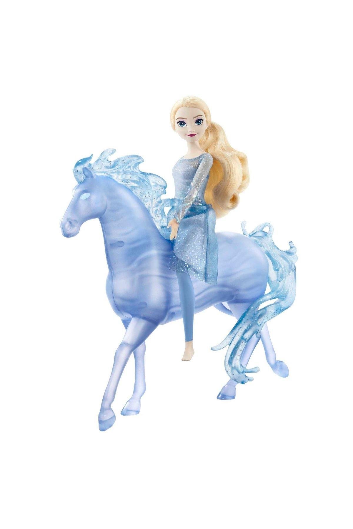 DİSNEY PRİNCESS Disney Karlar Ülkesi Elsa ve Güzel Atı Nokk-Oyuncak Bebekler