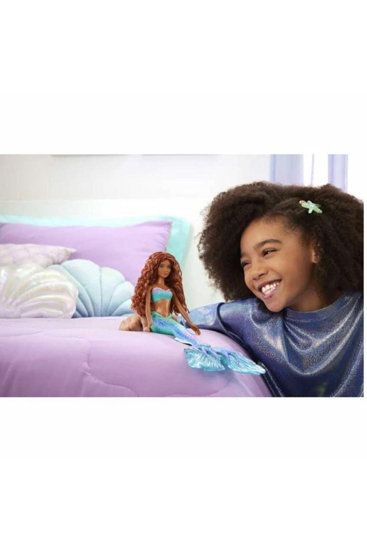 DİSNEY PRİNCESS Mattel Dısney Prıncess Arıel Hlx08 Muhtesem Denız Kızı-4-Oyuncak Bebekler