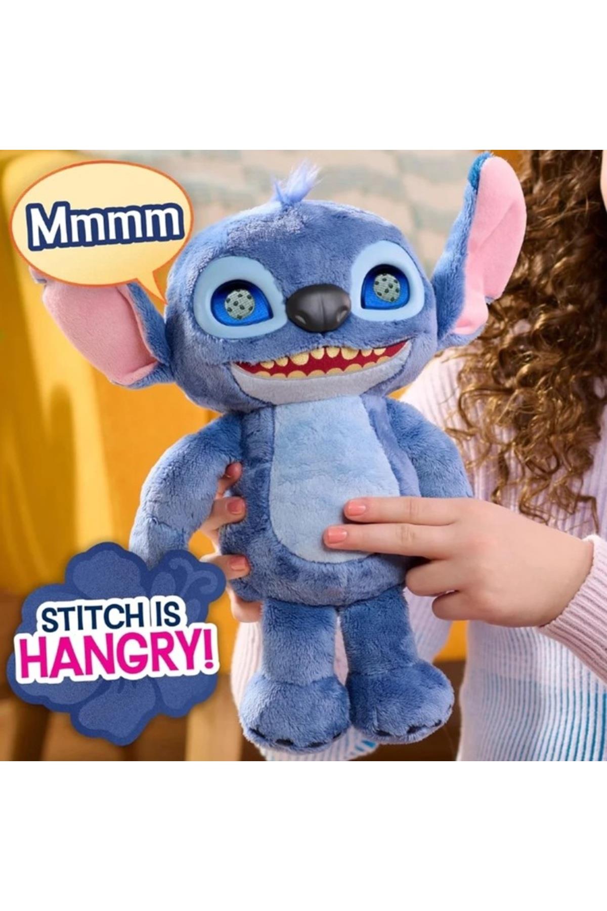 Disney Stitch Sesli 36 Cm Etikileşimli Peluş-Peluş Oyuncaklar