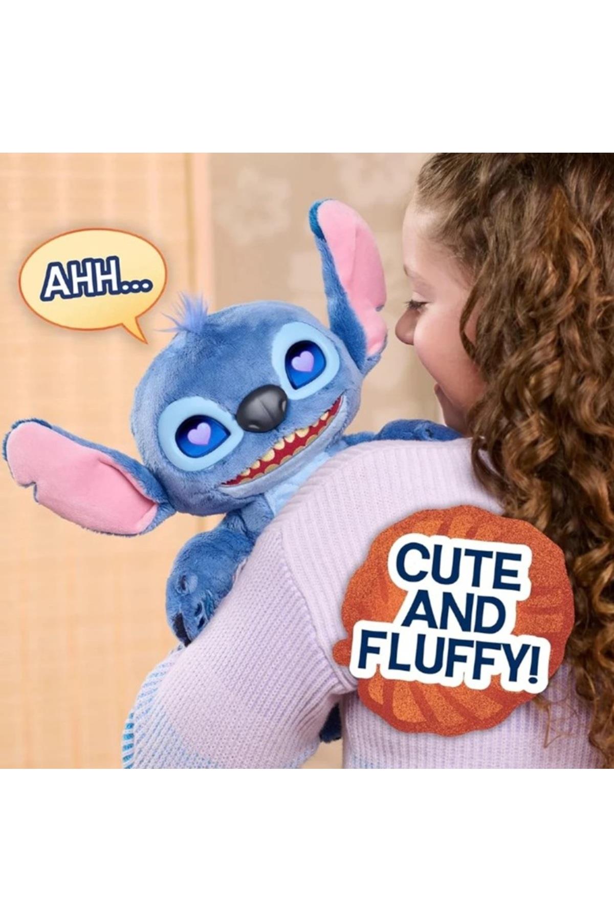 Disney Stitch Sesli 36 Cm Etikileşimli Peluş-Peluş Oyuncaklar