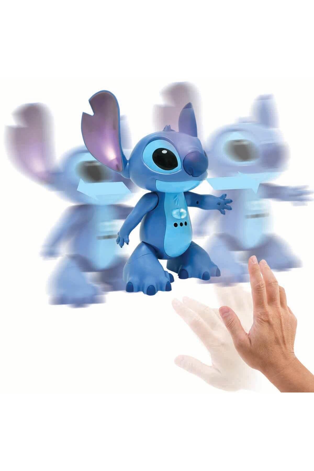 Disney Stitch Sesli ve Işıklı Uzaktan Kumandalı İnteraktif Robot-Karakter Figürleri