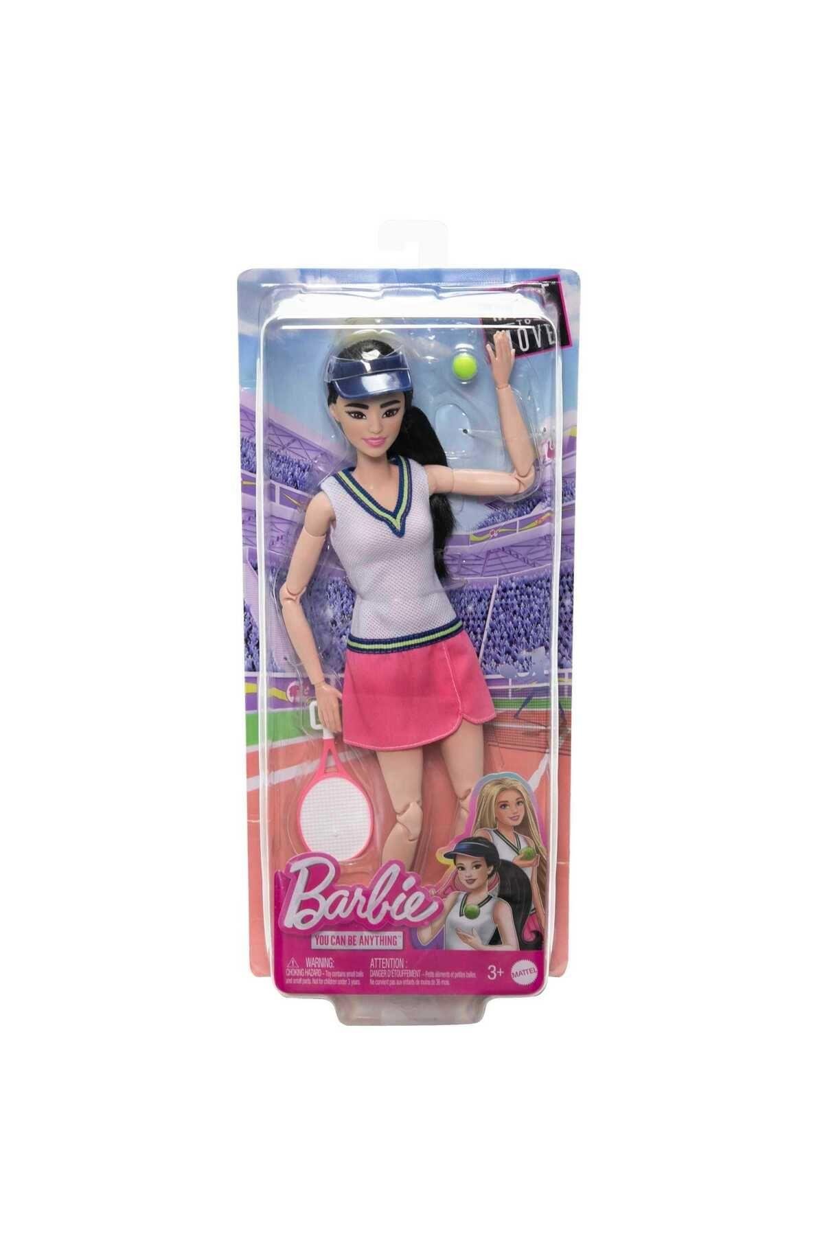 Doll & Accessories, Career Tennis Player Doll with Racket and Ball-Oyuncak Bebekler