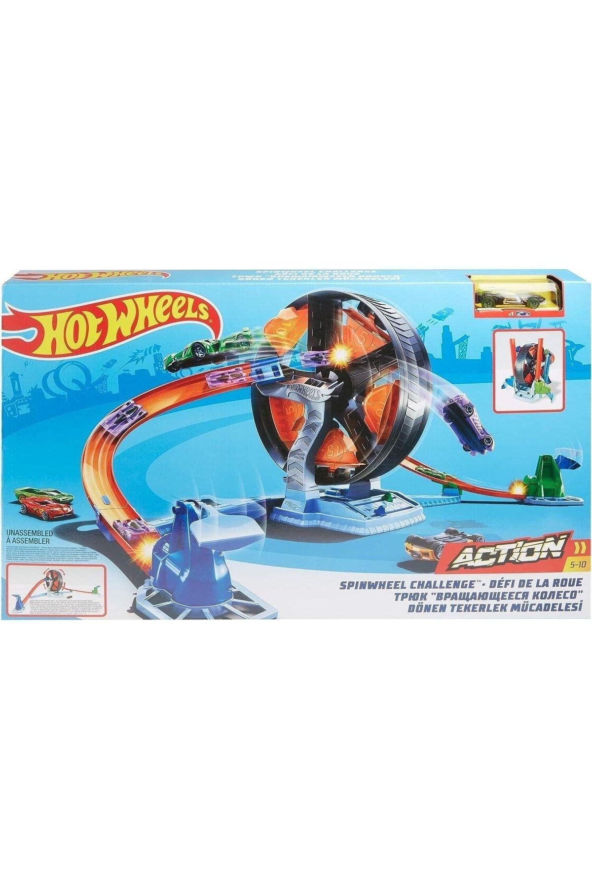 Dönen Tekerlek Macerası Yarış Seti Gjm77-Araba Garaj ve Setleri