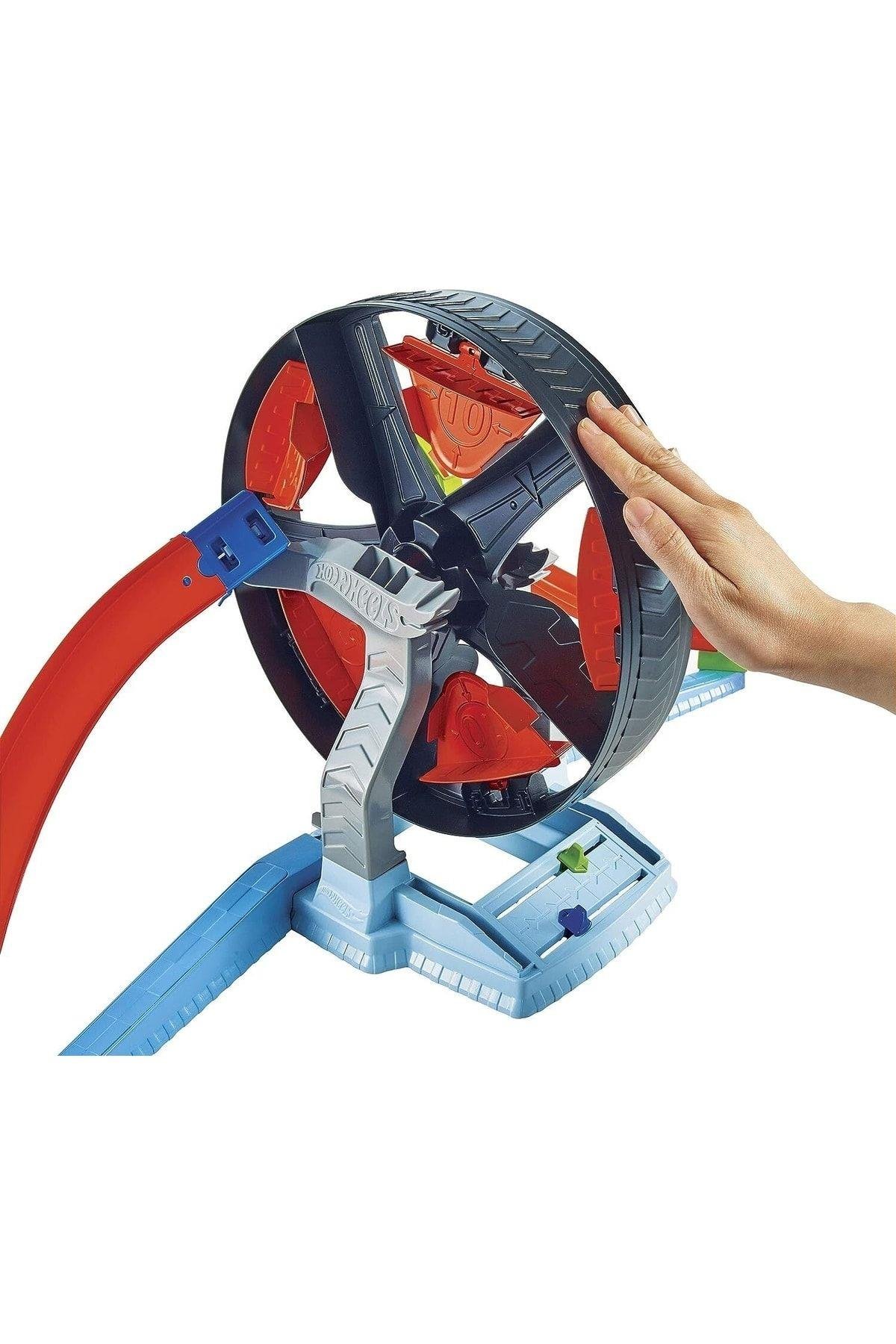 Dönen Tekerlek Macerası Yarış Seti Gjm77-Araba Garaj ve Setleri