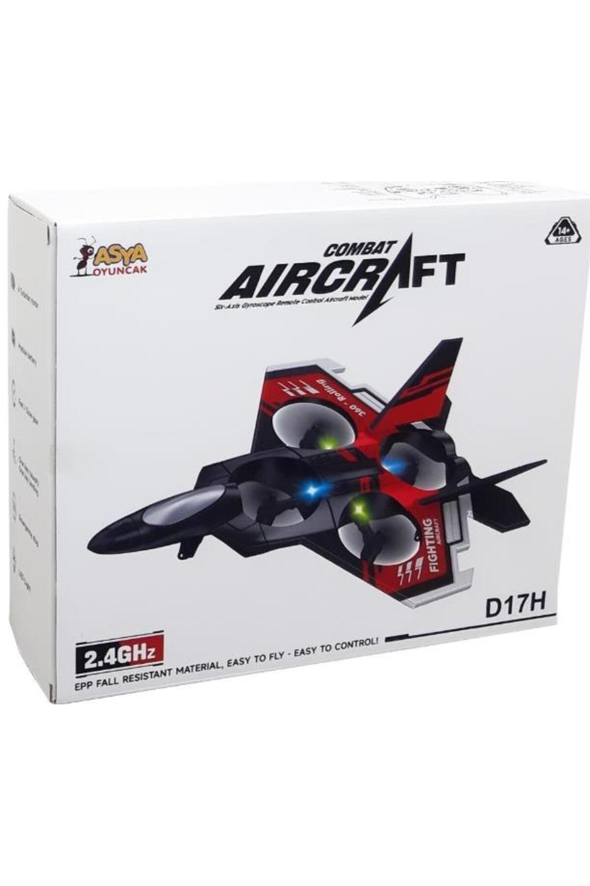 DRON 3 MOTORLU UCAK 22571-D17H-24-Helikopter ve Drone