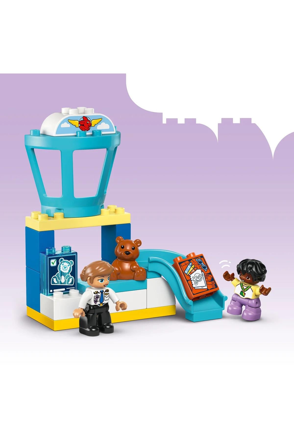DUPLO Kasabası İlk Havaalanı Deneyimi 10443-Lego