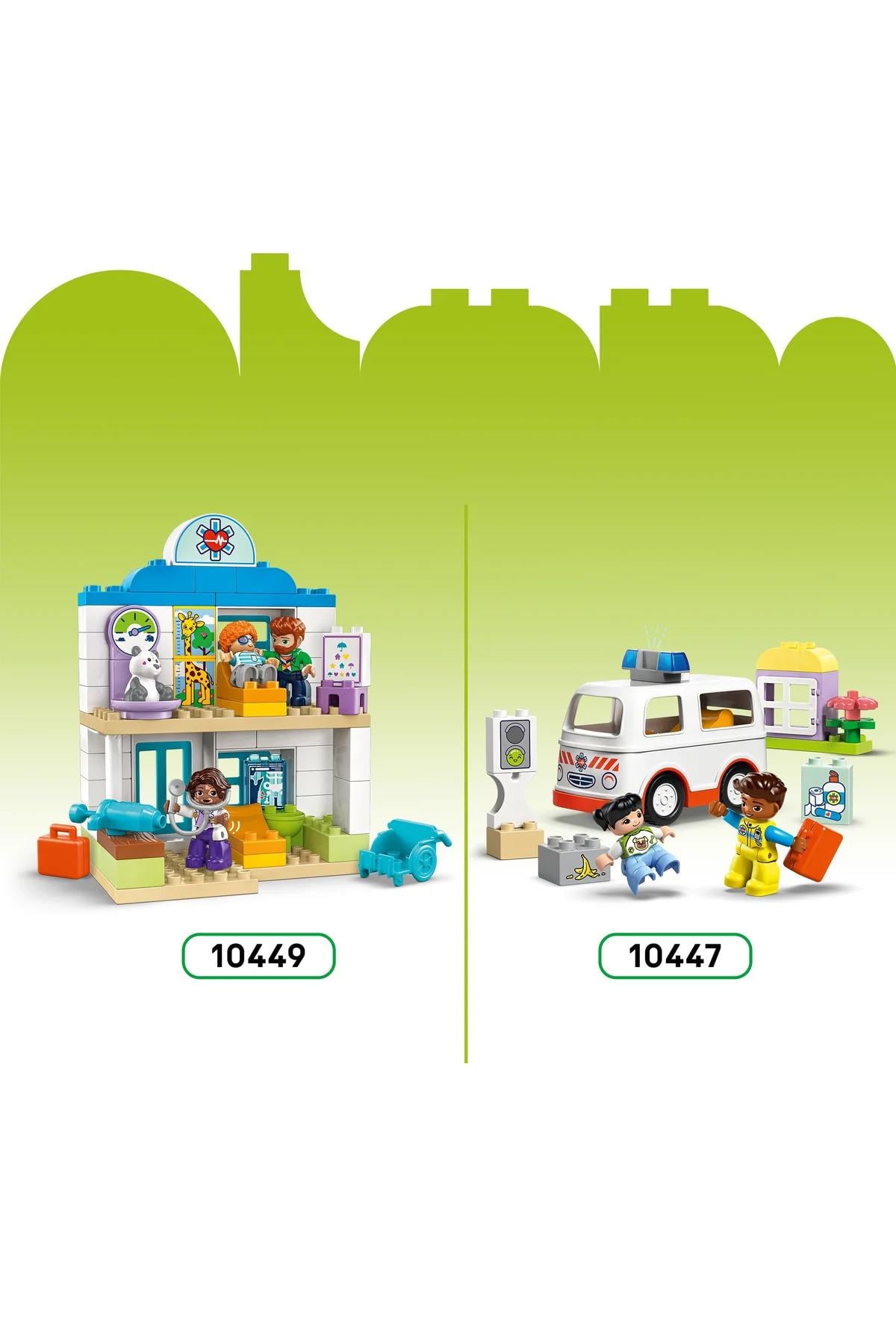 DUPLO Kasabası İlk Havaalanı Deneyimi 10443-Lego