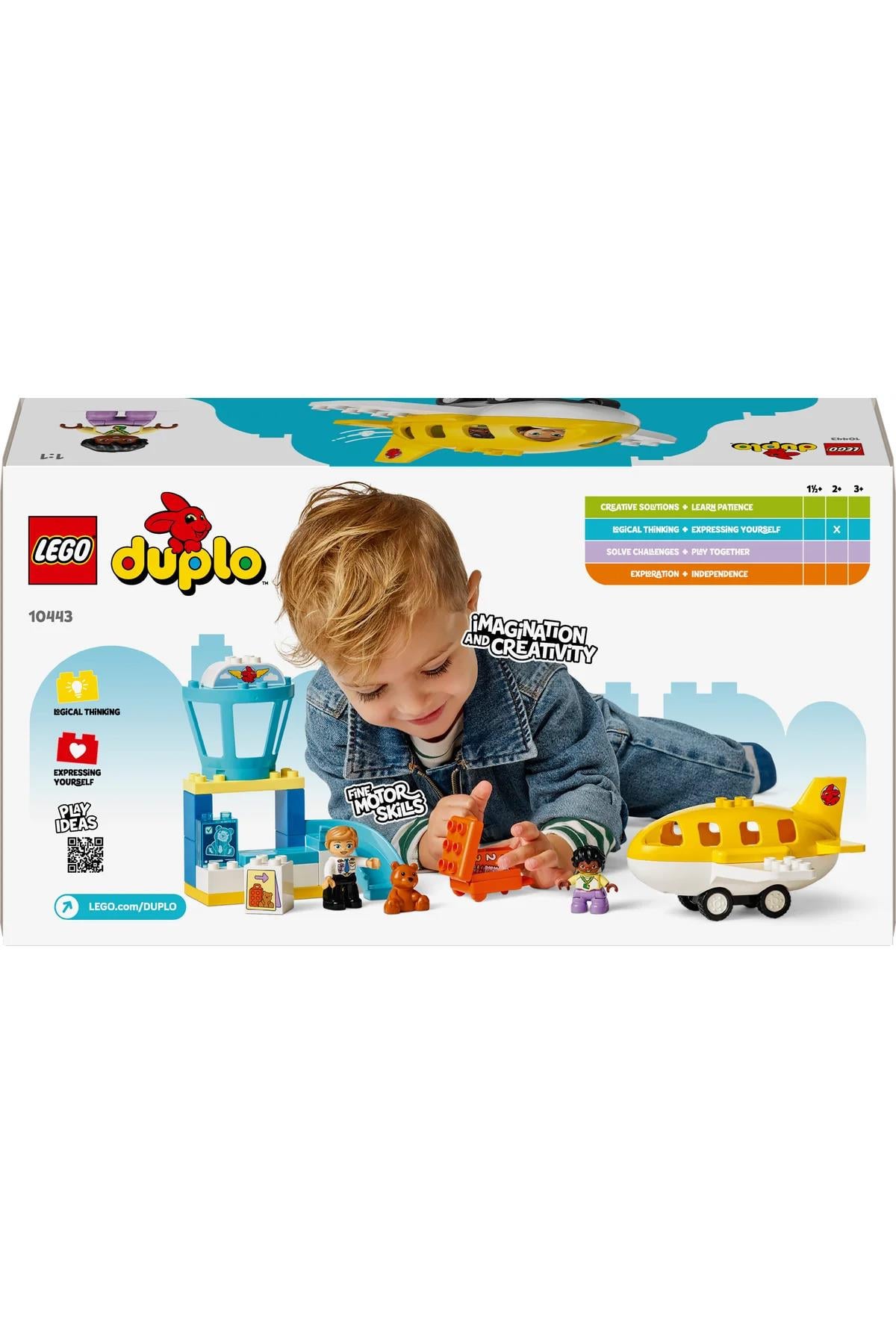 DUPLO Kasabası İlk Havaalanı Deneyimi 10443-Lego