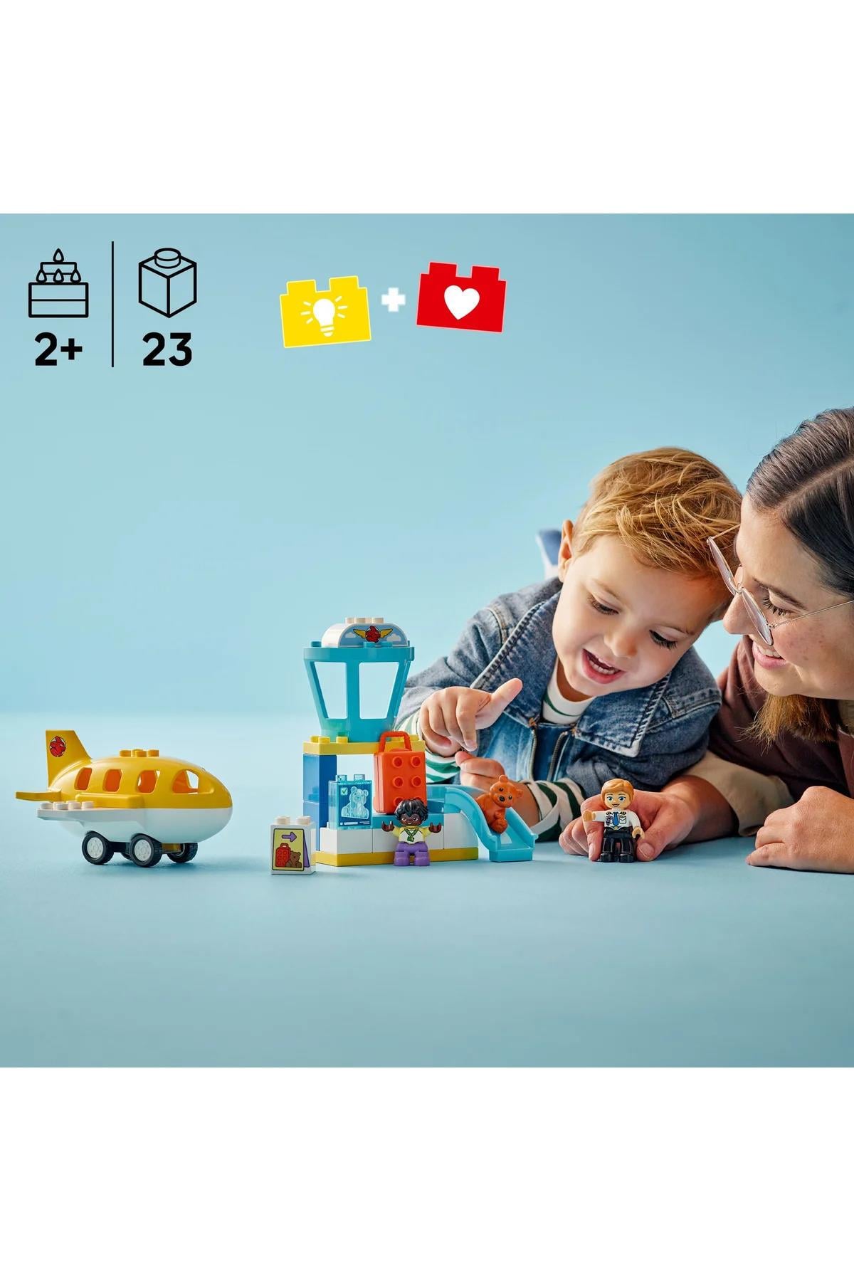 DUPLO Kasabası İlk Havaalanı Deneyimi 10443-Lego