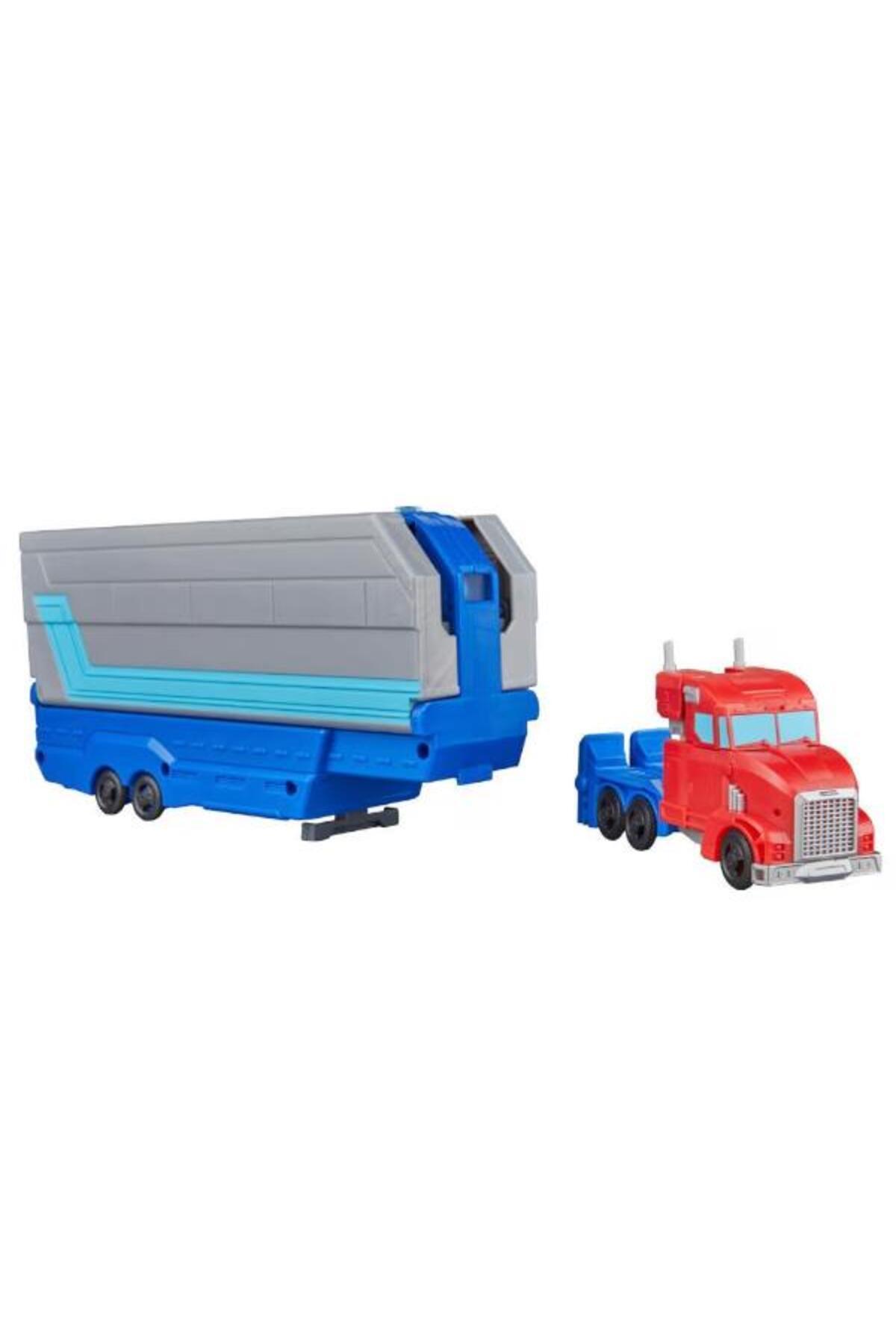 EarthSpark Optimus Prime Battle Trailer Playset Aksiyon Figürü-Oyuncak Arabalar ve Kamyonlar