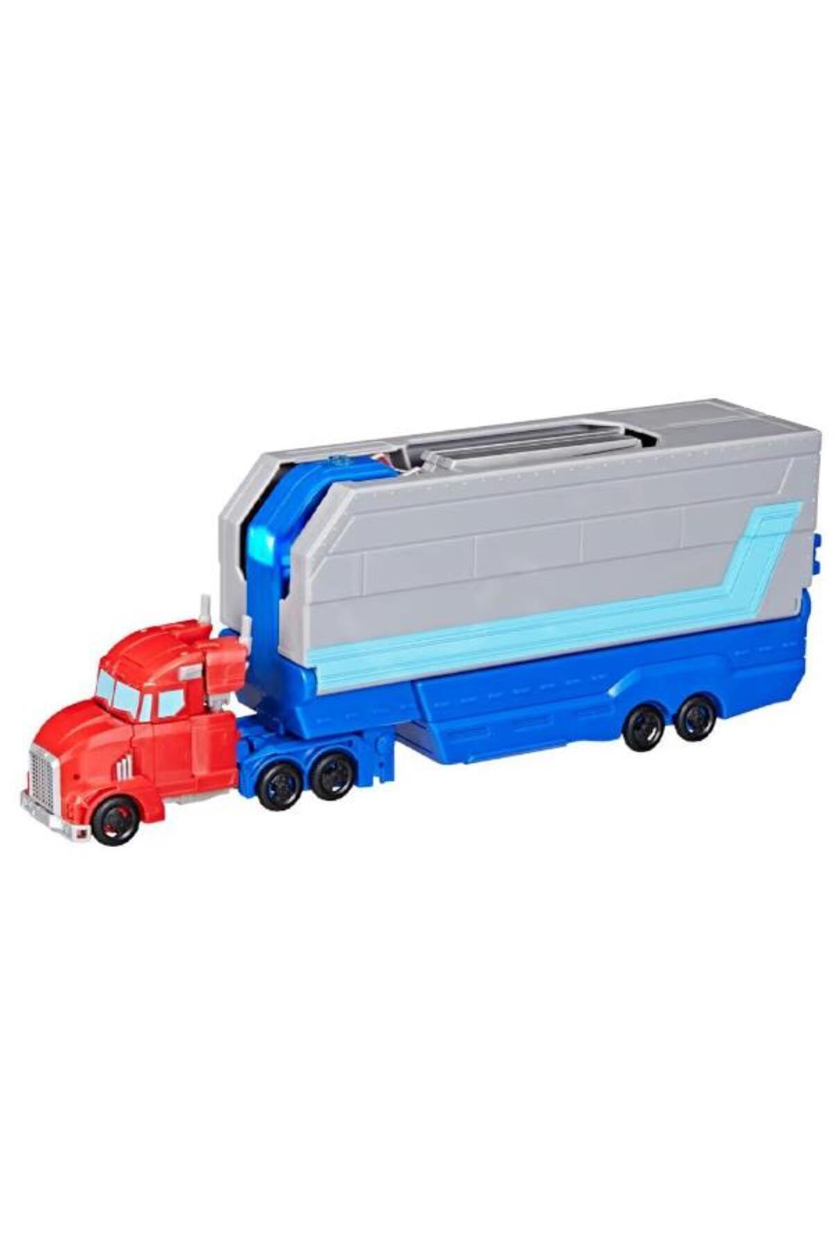 EarthSpark Optimus Prime Battle Trailer Playset Aksiyon Figürü-Oyuncak Arabalar ve Kamyonlar