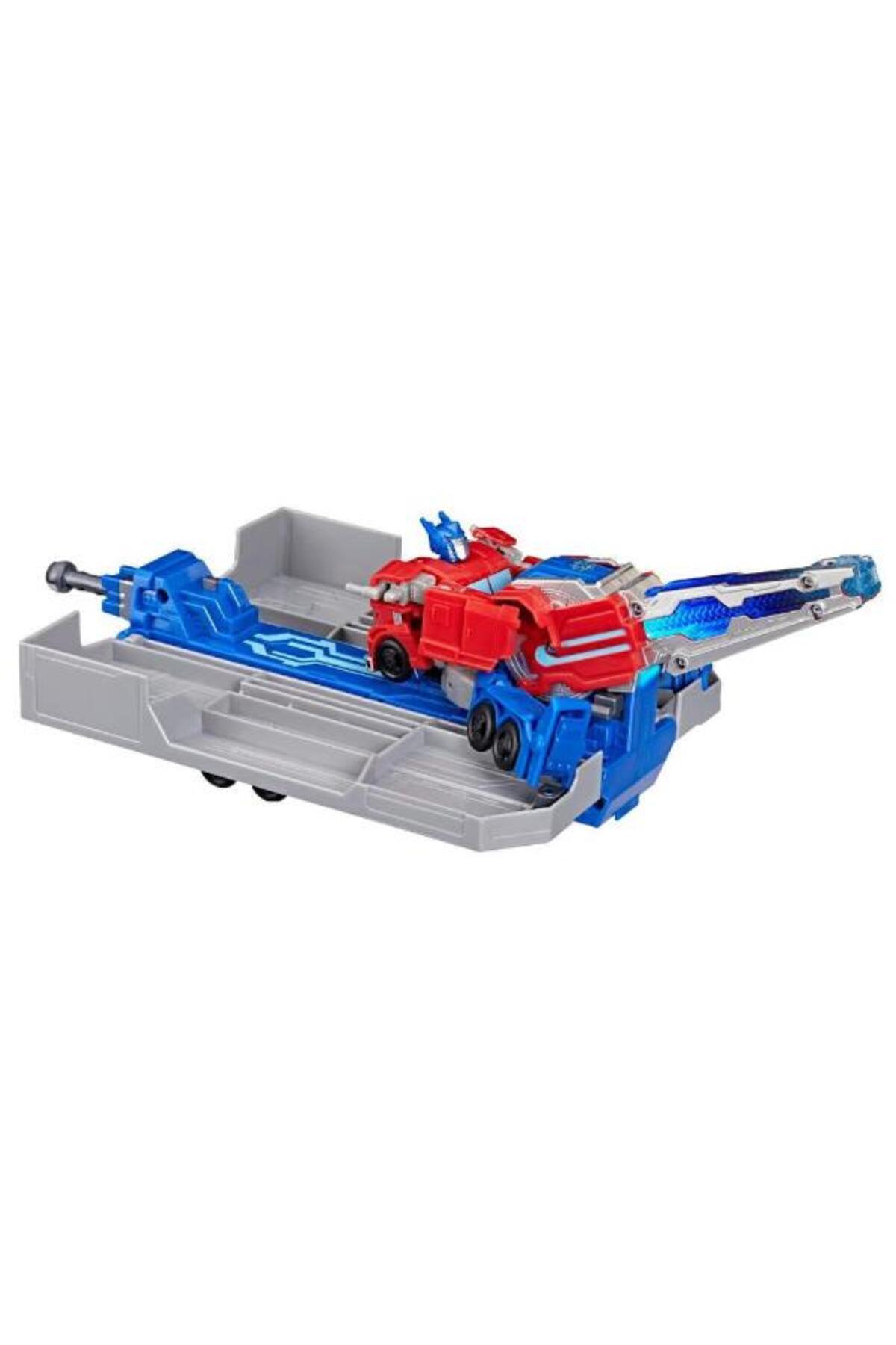 EarthSpark Optimus Prime Battle Trailer Playset Aksiyon Figürü-Oyuncak Arabalar ve Kamyonlar