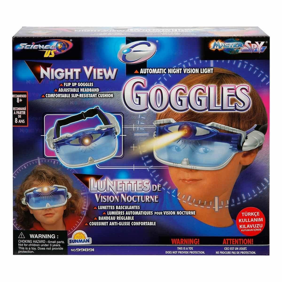 Eascolight Casus Gece Görüş Gözlüğü Işıklı-Erkek Rol Oyuncakları