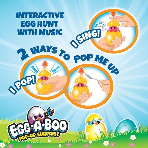 Egg-A-Boo Tekli Sürpriz Paket 89595-Hayvan Figürleri