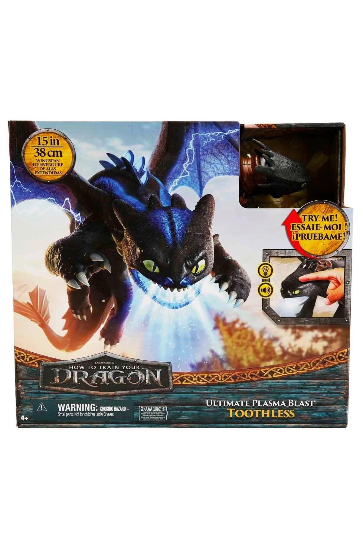 Ejderhanı Nasıl Eğitirsin Ultimate Plazma Patlaması Dişsiz-Karakter Figürleri