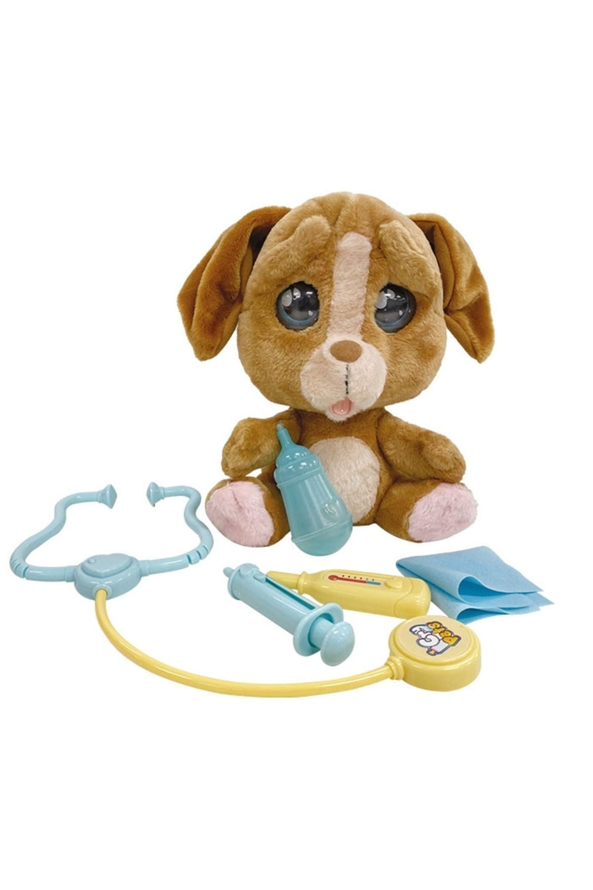 Emotion Pets Evcil Hayvanlar Veteriner Seti MTM08000-Peluş Oyuncaklar