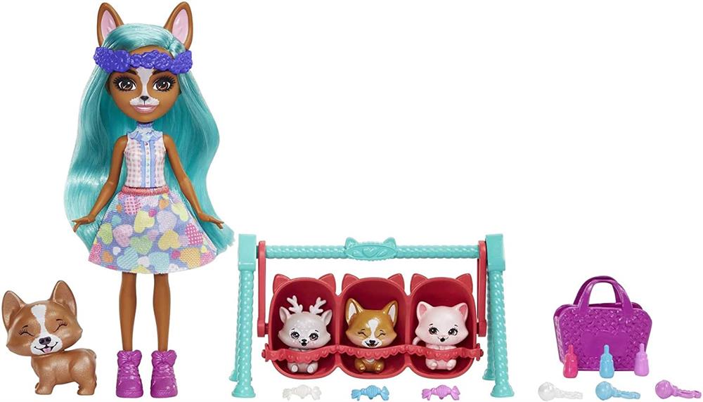 Enchantimals Bestie Reveal Yakın Arkadaş Bebekler HLK86-Oyuncak Bebekler