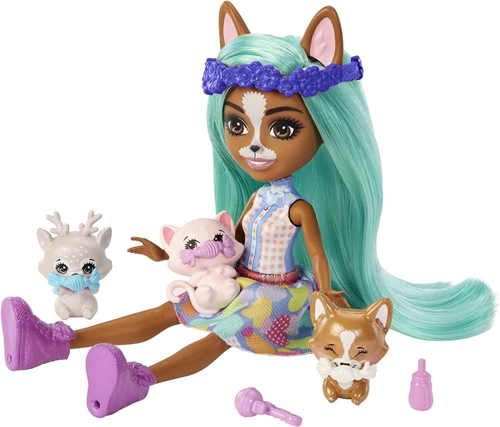 Enchantimals Bestie Reveal Yakın Arkadaş Bebekler HLK86-Oyuncak Bebekler