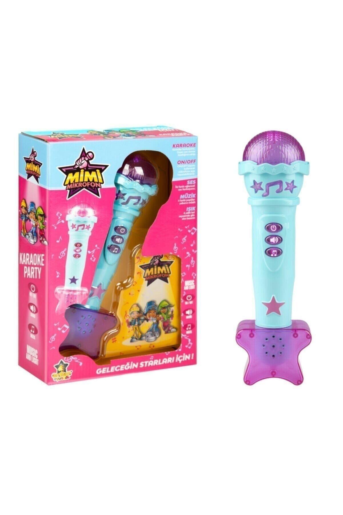 Erdem Oyuncak Erdeem Işıklı Müzikli Karaoke Mikrofon-Eğitici Oyuncak