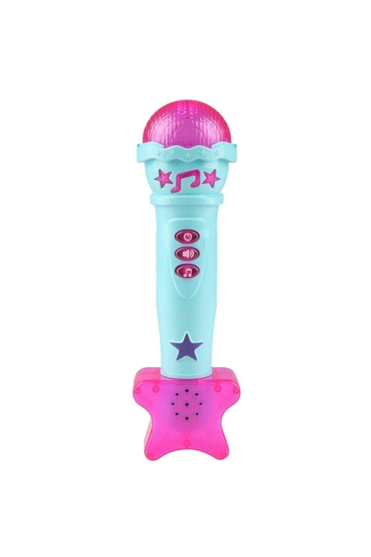 Erdem Oyuncak Erdeem Işıklı Müzikli Karaoke Mikrofon-Eğitici Oyuncak