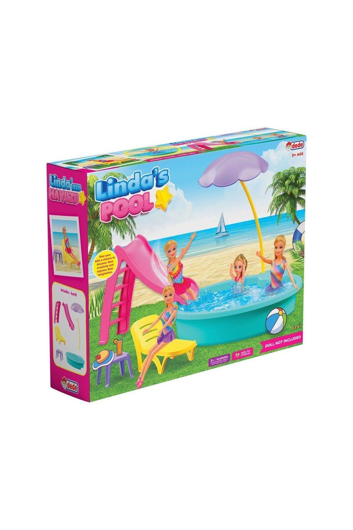 FEN TOYS 03747 Linda'nın Havuzu -fentoys-Kız Rol Oyuncakları