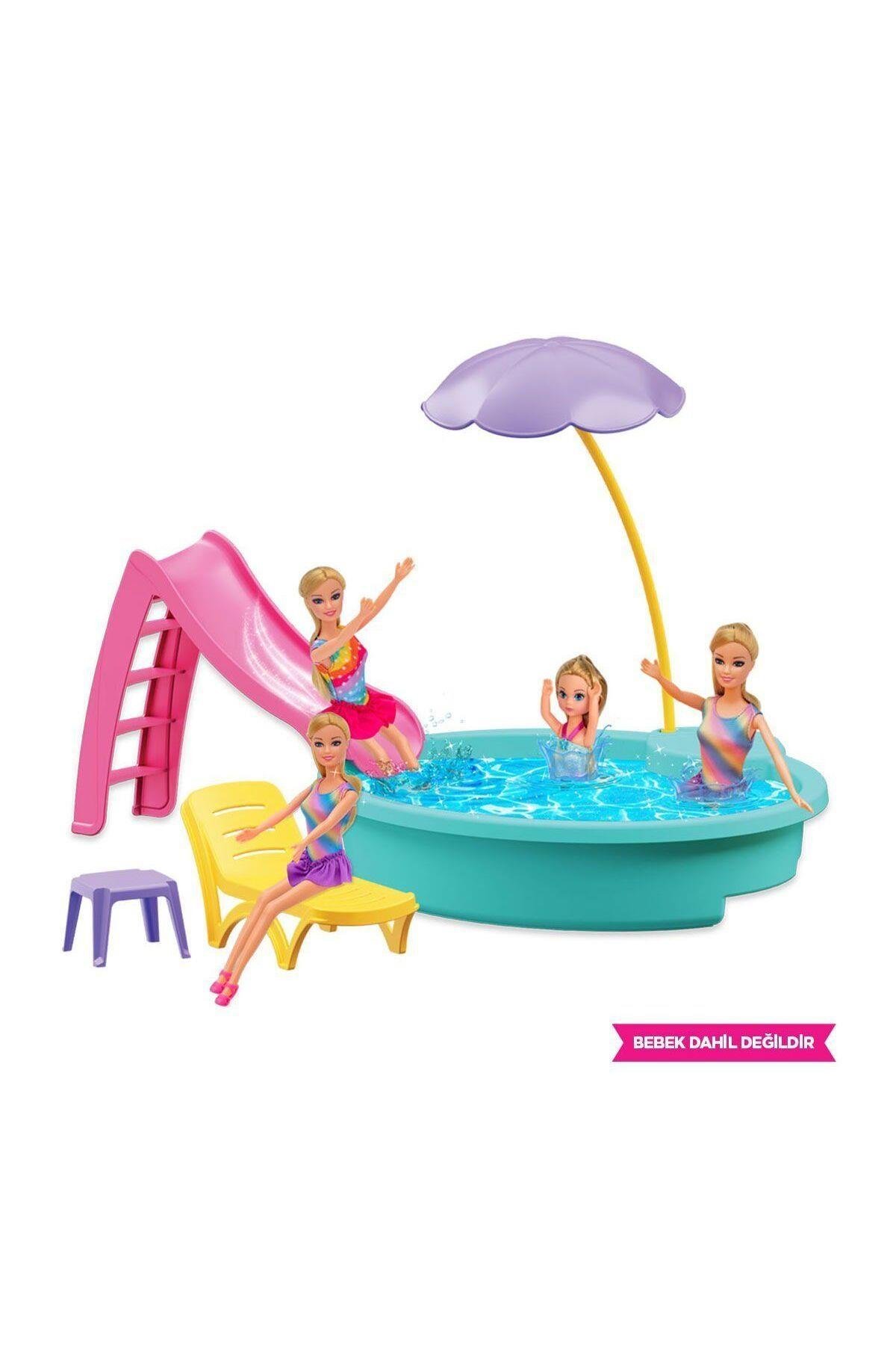 FEN TOYS 03747 Linda'nın Havuzu -fentoys-Kız Rol Oyuncakları