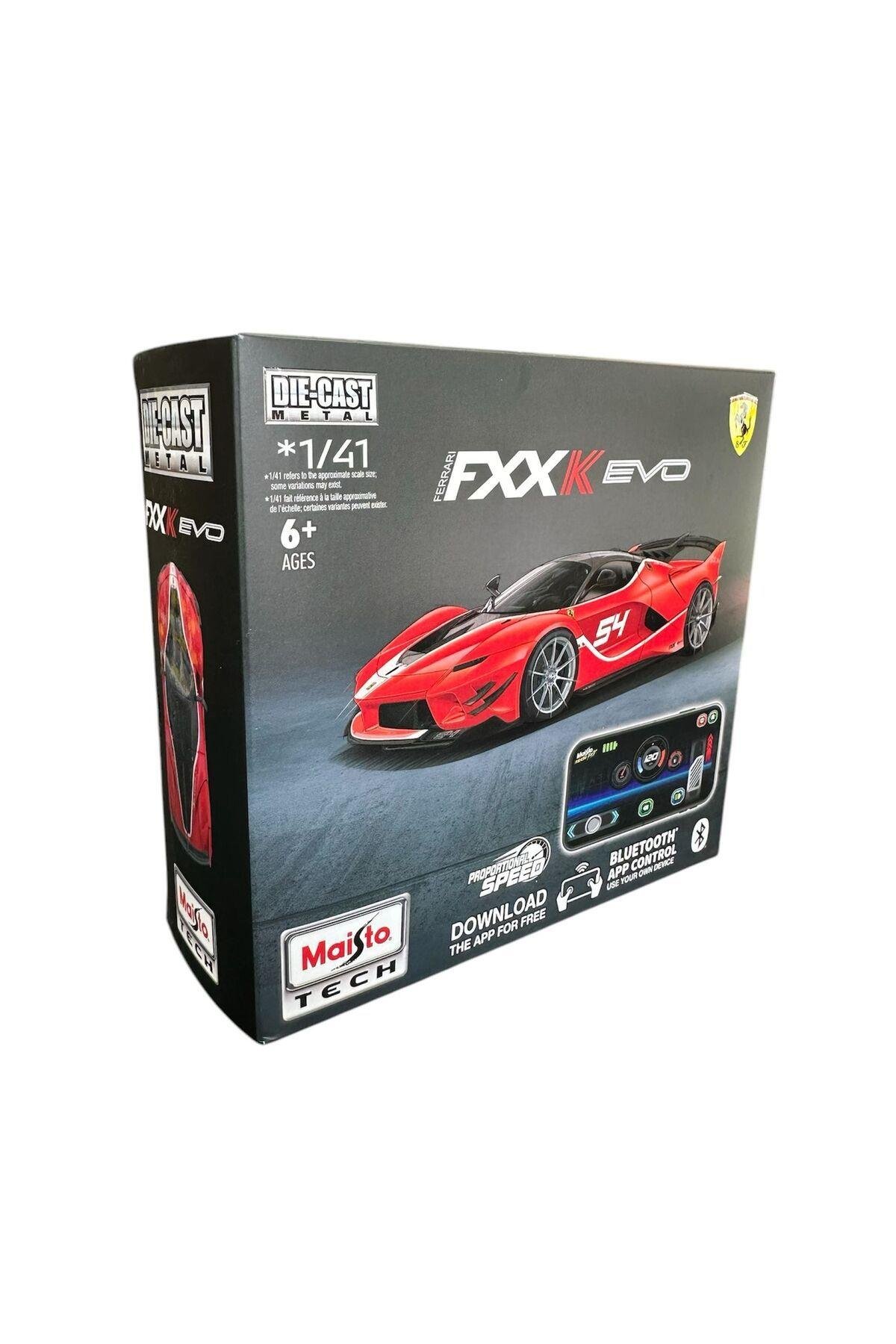 Ferrari FXX K EVO 1:41 Diecast Bluetooth RC-Uzaktan Kumandalı Araçlar
