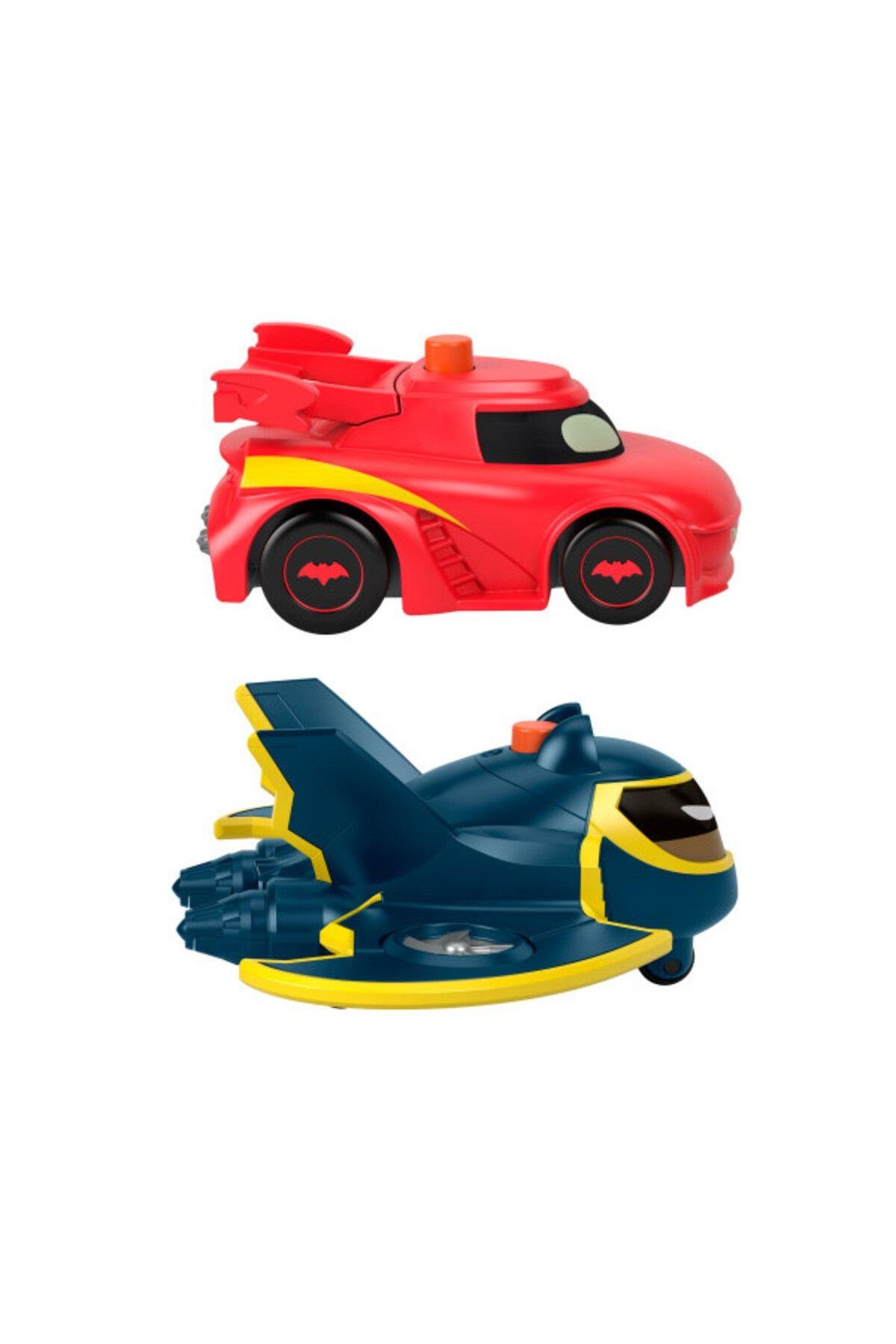 Fisher-Price Batwheels™ Işıklı Yarışçılar, Redbird ve Batwing, 2'li, çocuklar için oyuncaklar HML26-Çeşitli Figürler