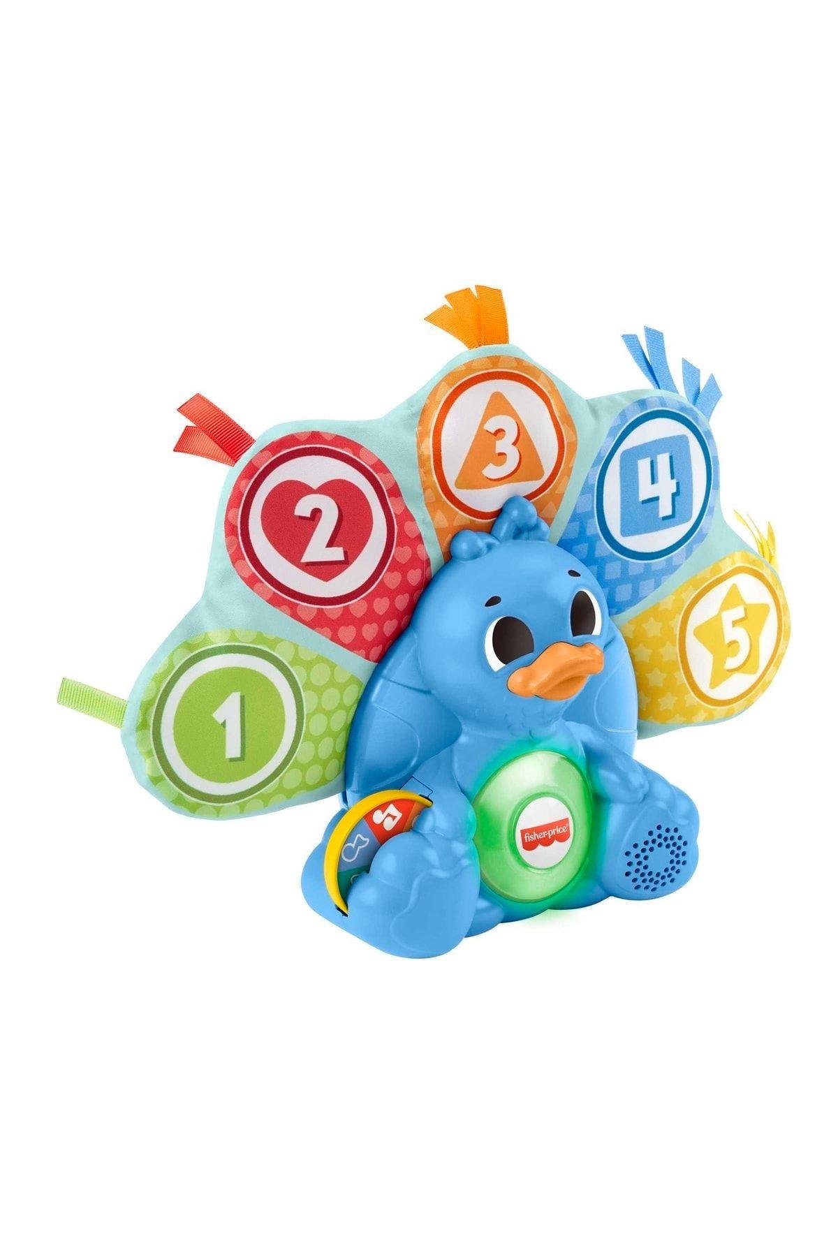 FISHER PRICE Fisher-Price Linkimals -Rengarenk Tavus Kuşu™-Eğitici Oyuncak