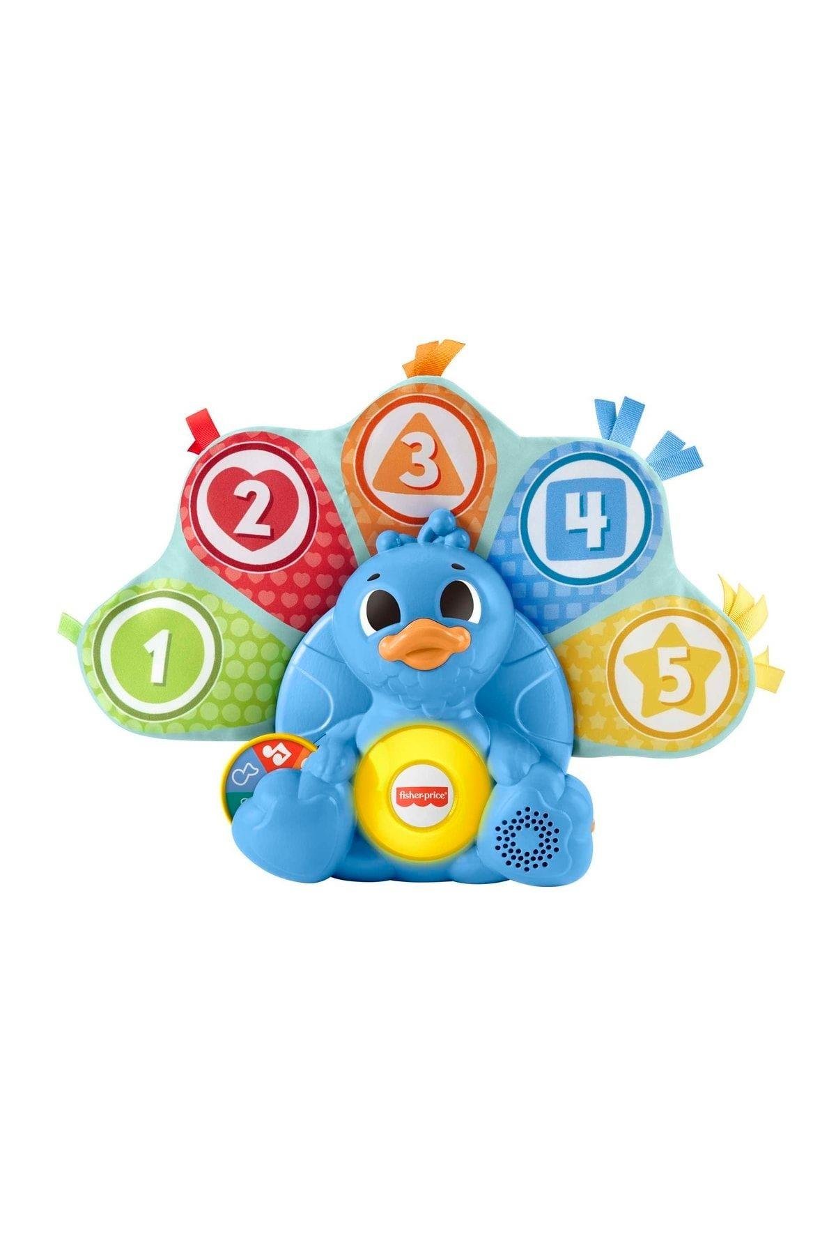 FISHER PRICE Fisher-Price Linkimals -Rengarenk Tavus Kuşu™-Eğitici Oyuncak