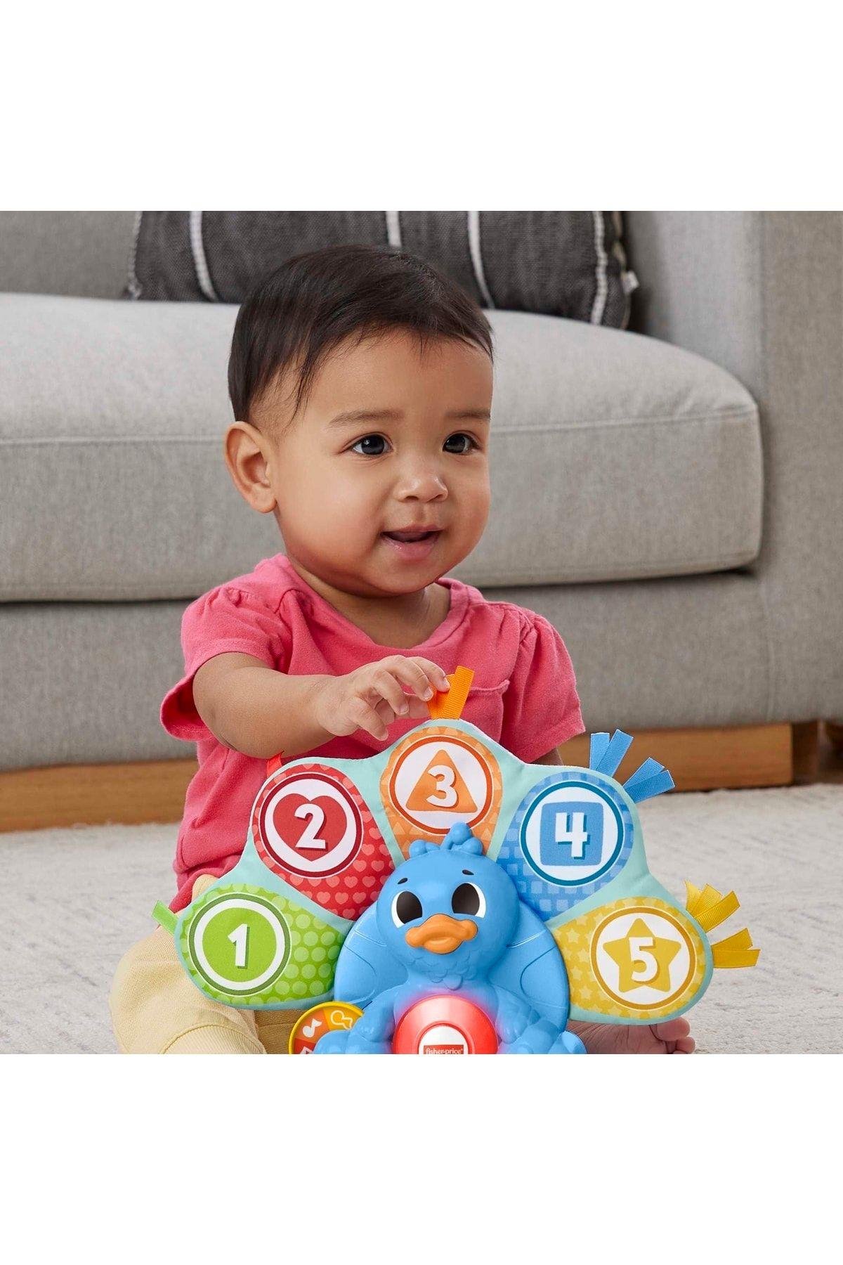 FISHER PRICE Fisher-Price Linkimals -Rengarenk Tavus Kuşu™-Eğitici Oyuncak