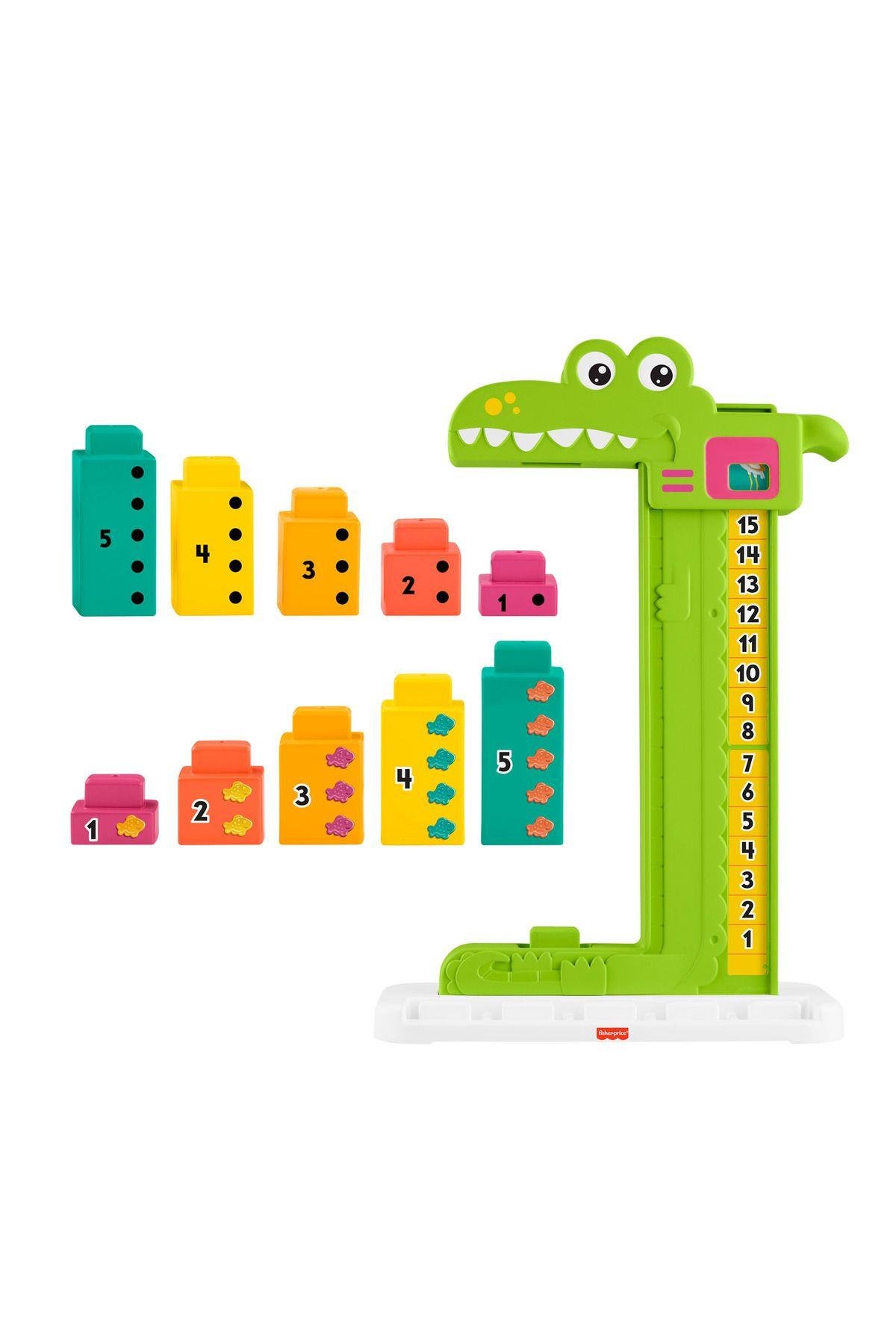 Fisher-Price® Matematikçi Timsah | JCT13-Eğitici Oyuncak