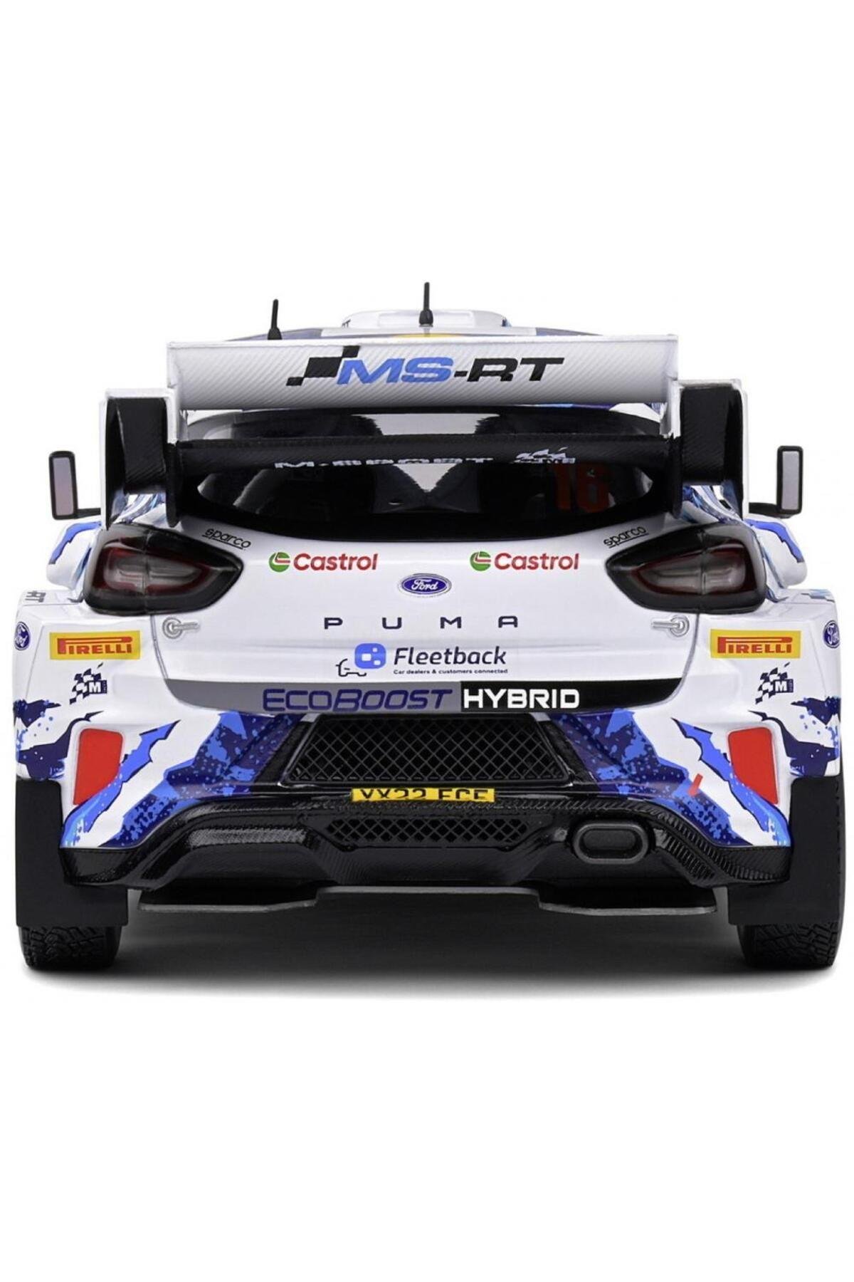 FORD PUMA RALLY HYBRİD RALLY SWEDEN 2024 1/18-Maket Araçlar