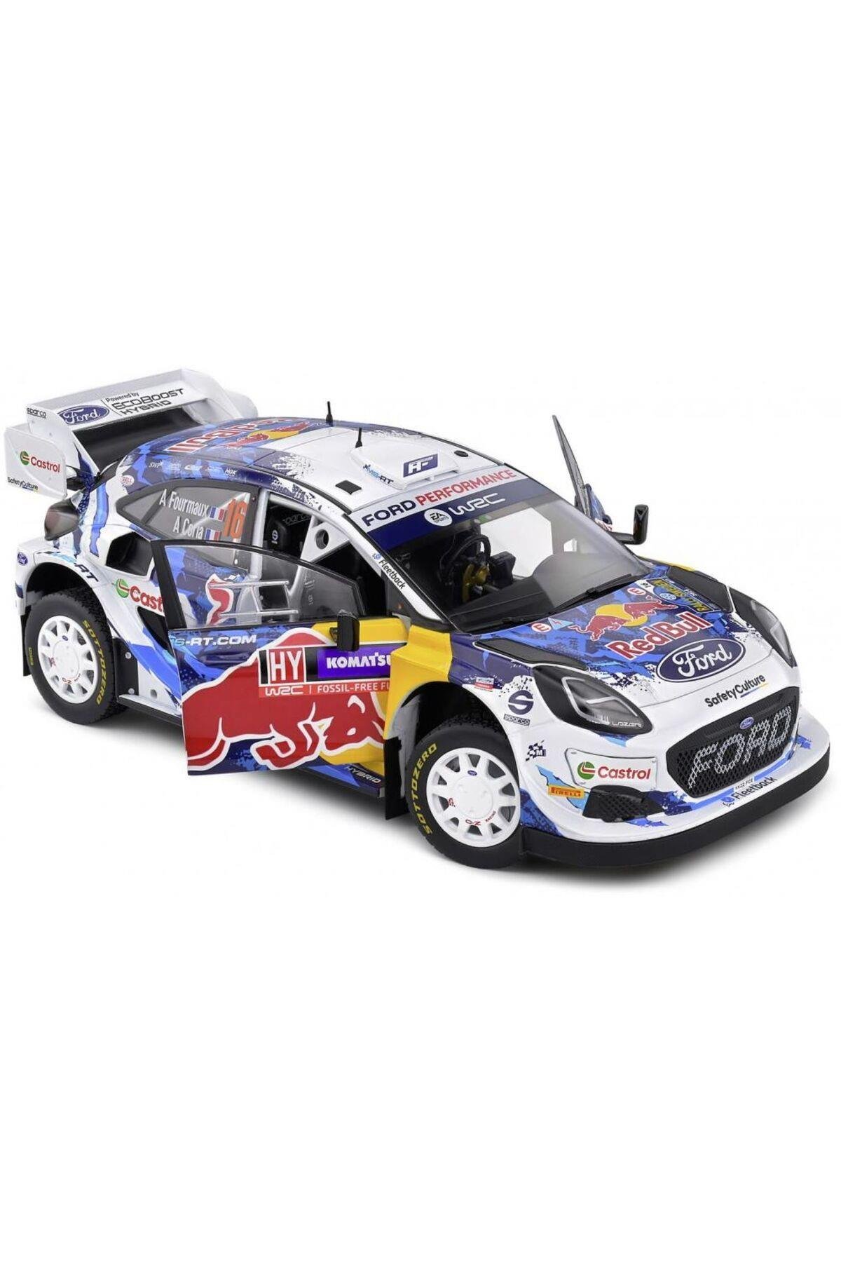 FORD PUMA RALLY HYBRİD RALLY SWEDEN 2024 1/18-Maket Araçlar