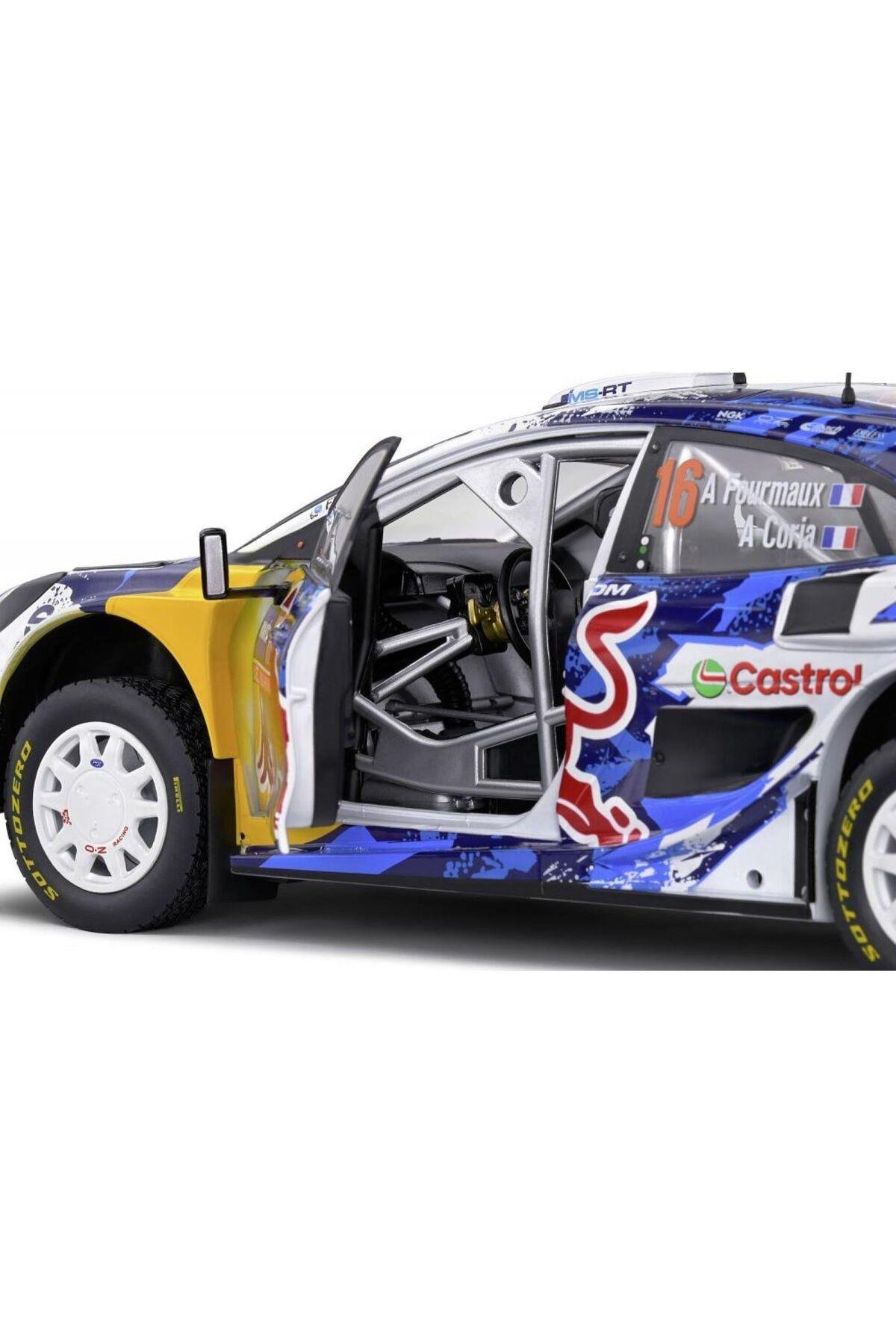 FORD PUMA RALLY HYBRİD RALLY SWEDEN 2024 1/18-Maket Araçlar