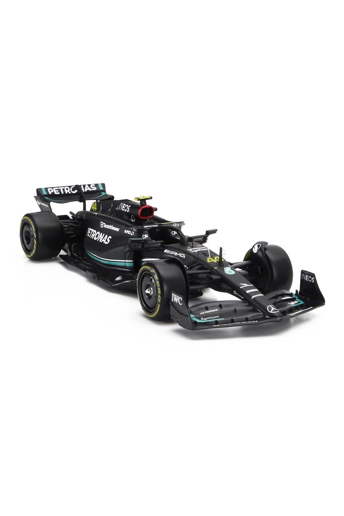 Formula 1 Mercedes F1 W14 Lewis Hamilton 1/24 Diecast Model Koleksiyon Araba ve Özel Figür-Maket Araçlar