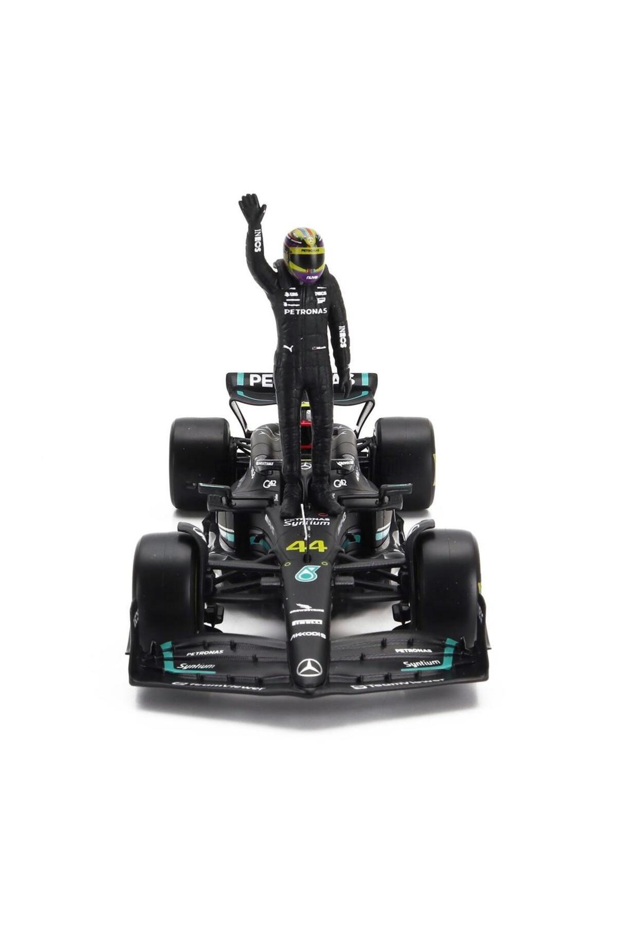 Formula 1 Mercedes F1 W14 Lewis Hamilton 1/24 Diecast Model Koleksiyon Araba ve Özel Figür-Maket Araçlar