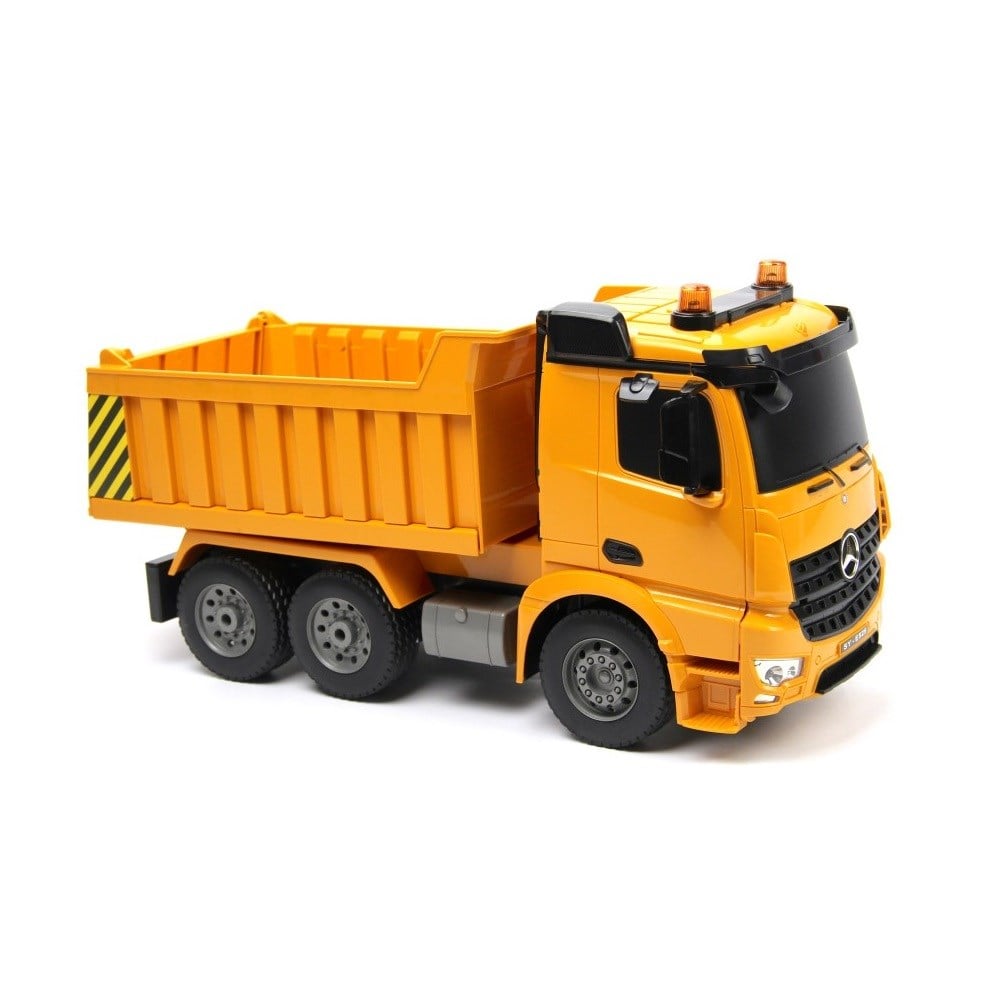 Full Fonksiyon Şarjlı 1:26 Damperli Kamyon (Mercedes - Benz Arocs)-Uzaktan Kumandalı Araçlar