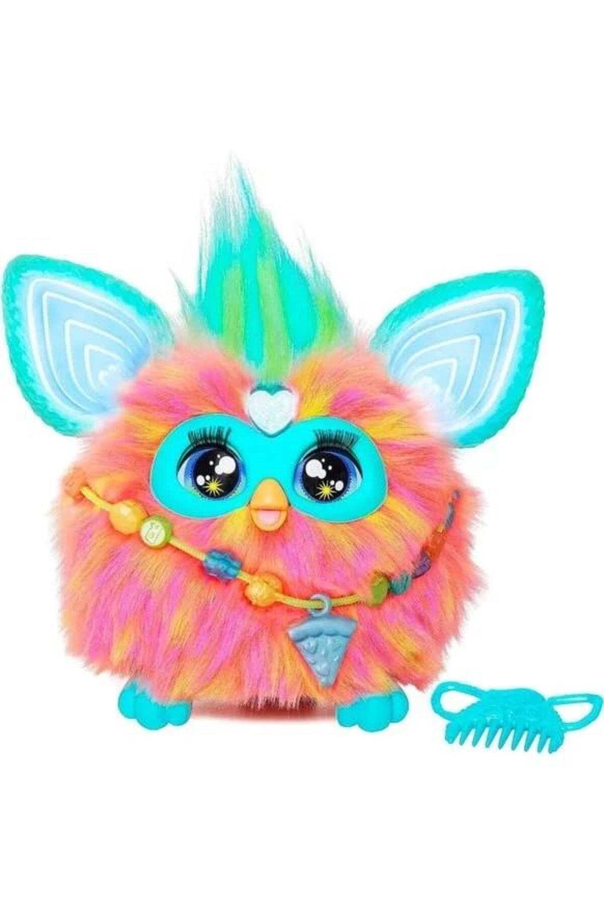 Furby Mercan Interaktif Peluş F6744-Peluş Oyuncaklar