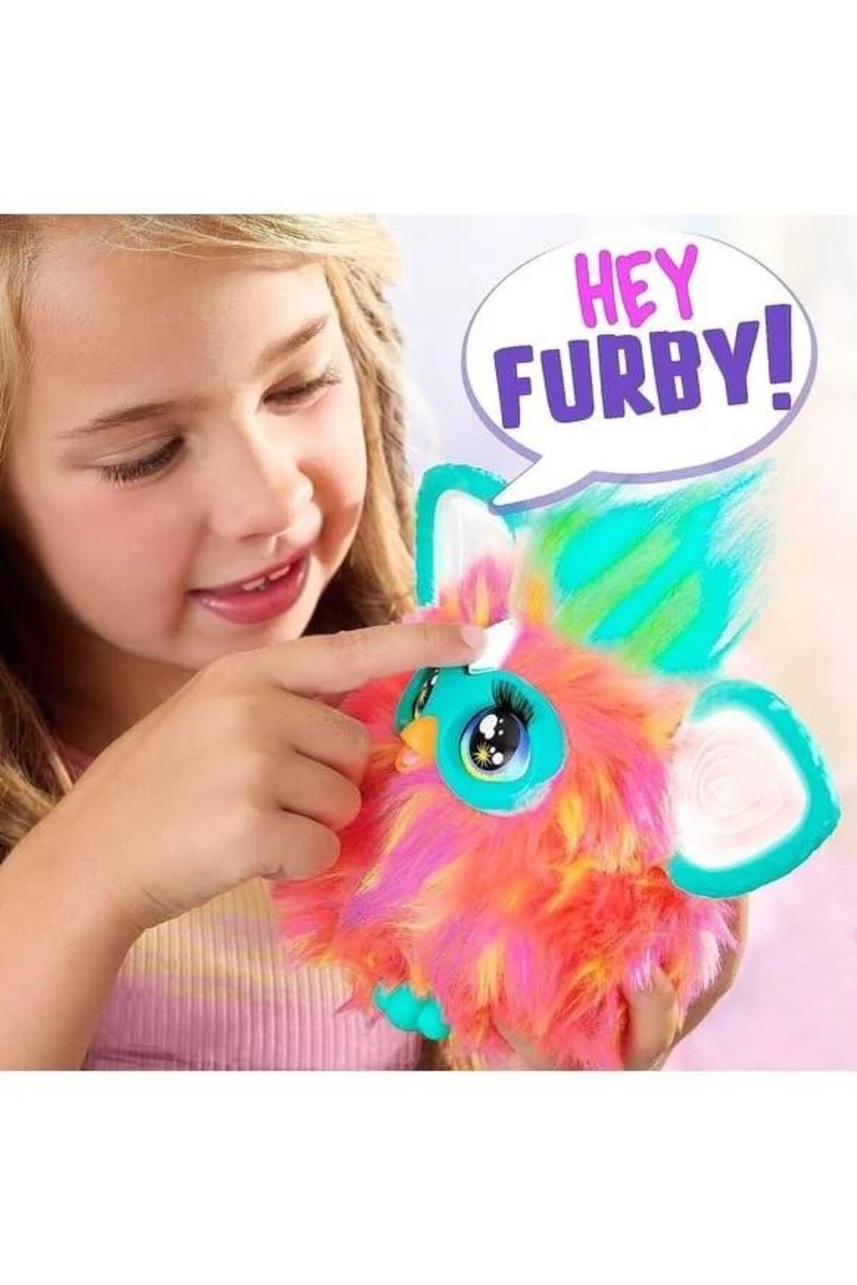 Furby Mercan Interaktif Peluş F6744-Peluş Oyuncaklar